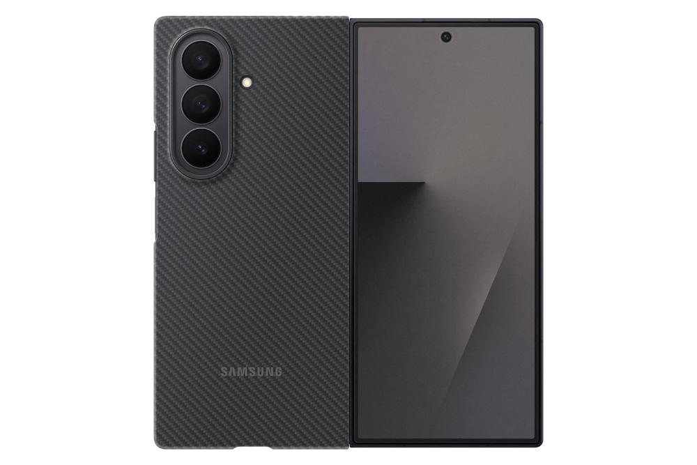 Samsung Galaxy Fold7 Carbon shield case zwart