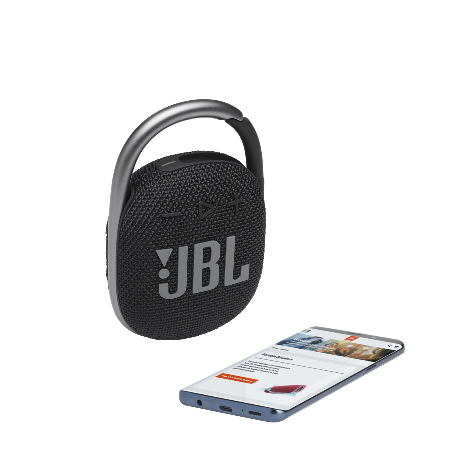 JBL Clip 4 bluetooth speaker zwart