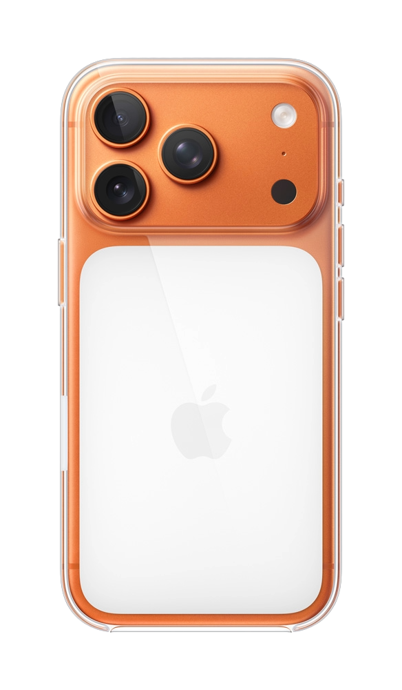 Apple iPhone 17 Pro Clear case met MagSafe transparant