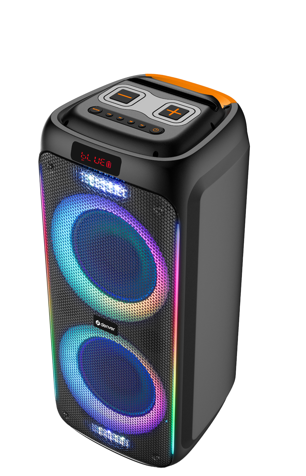 Denver TSP-456 bluetooth speaker met trolley