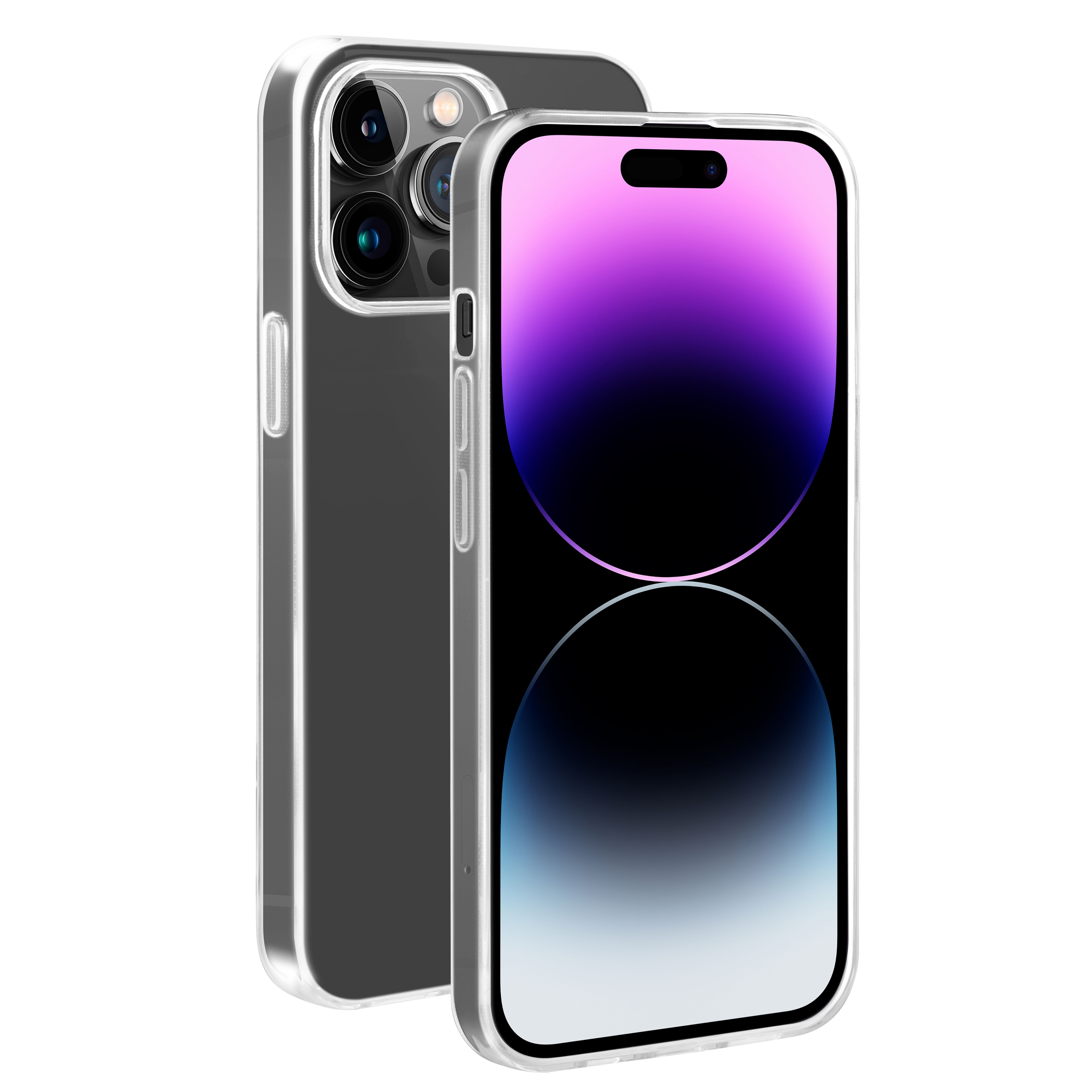 BeHello iPhone 14 Pro Max Thin gel case transparant