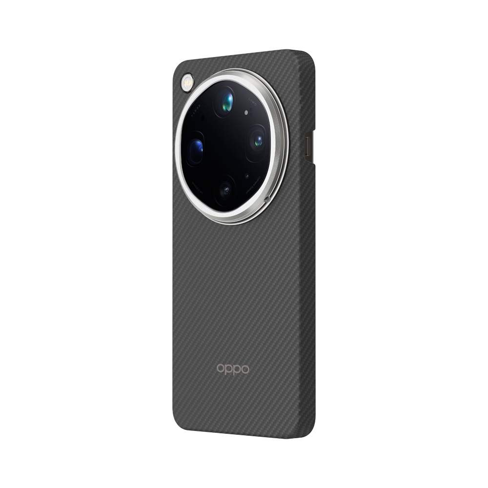Oppo OPPO Find X9 Ultra Aramid fiber magnetic case zwart