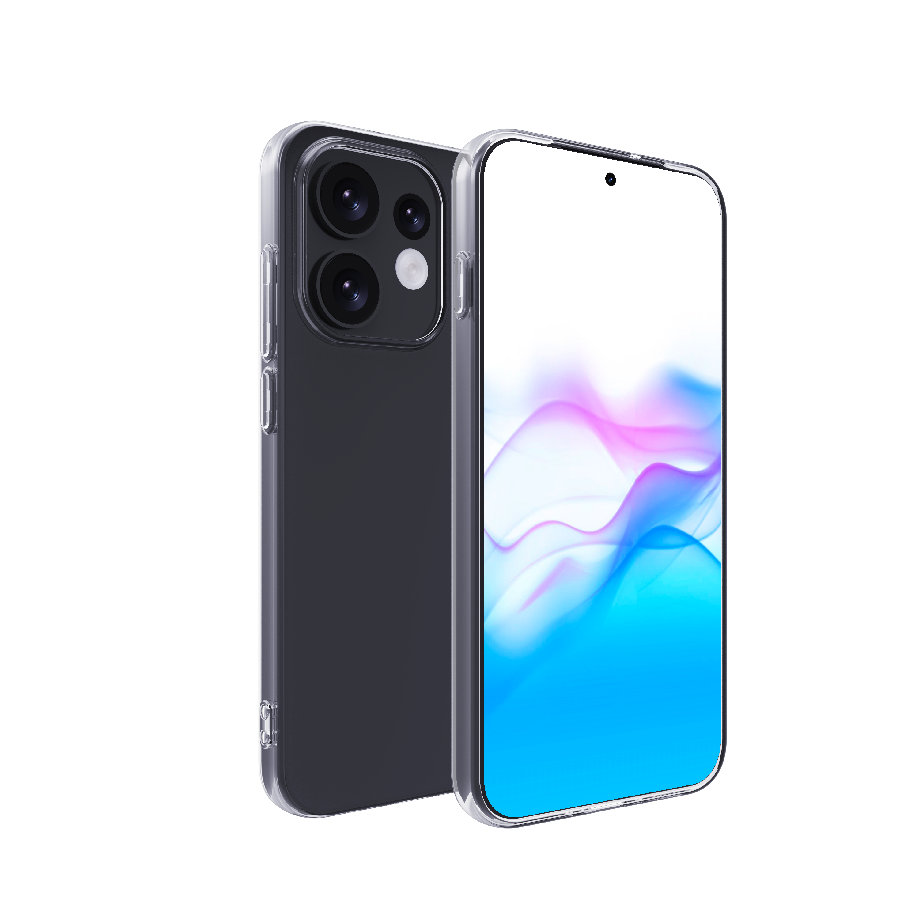 BeHello Oppo Reno16  / 16 Pro Thin gel case transparant