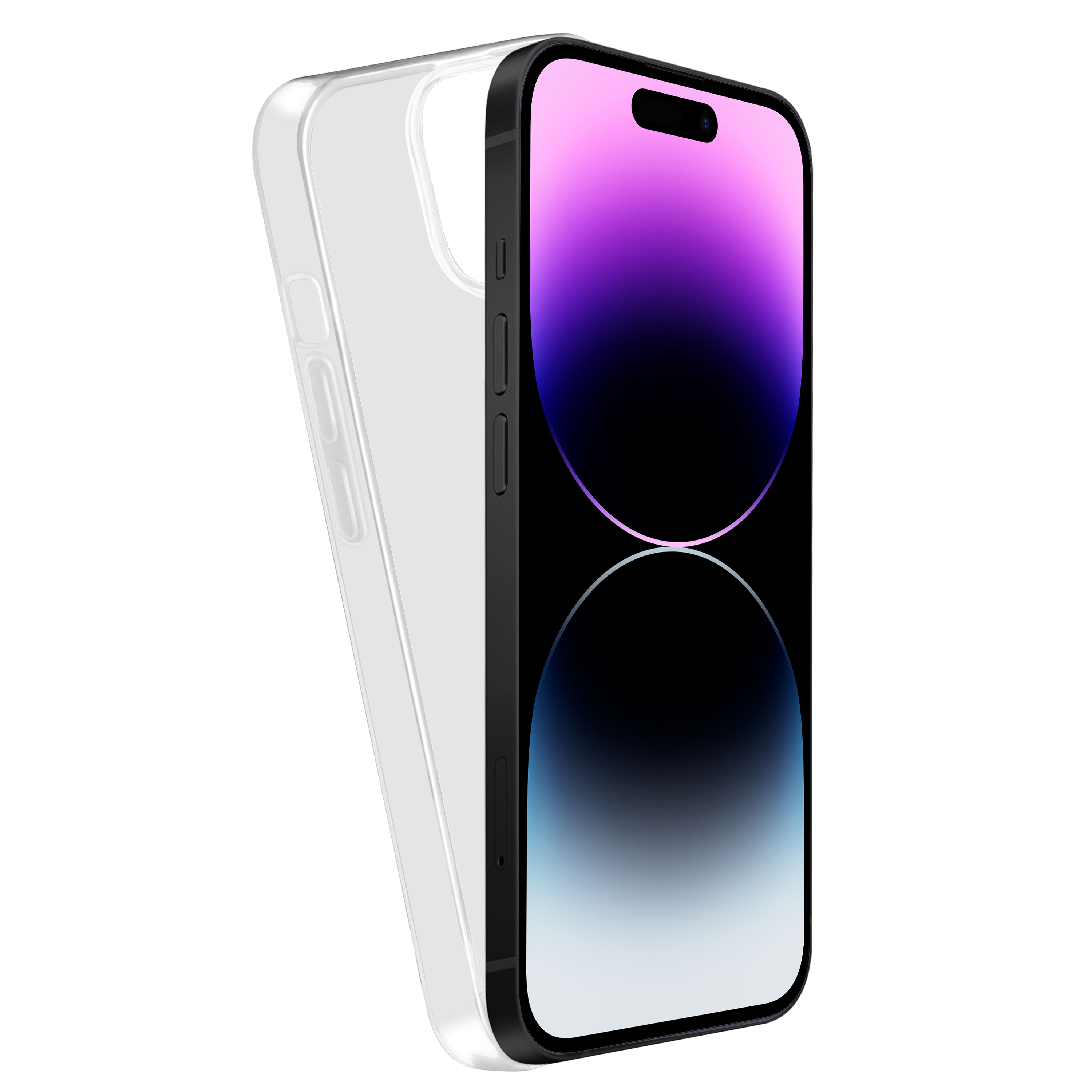 BeHello iPhone 14 Pro Max Thin gel case transparant