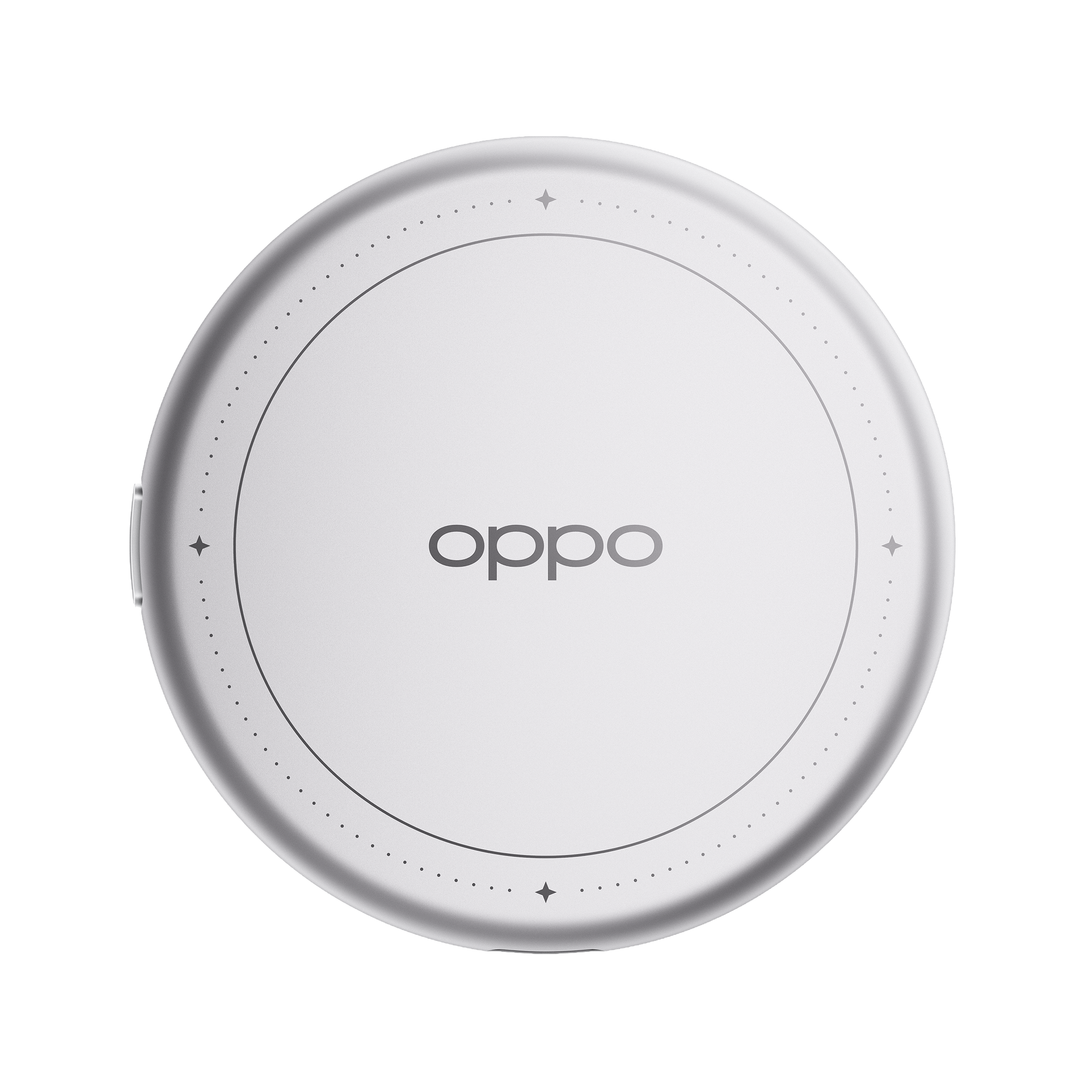 OPPO Bubble Mag e-badge zilver