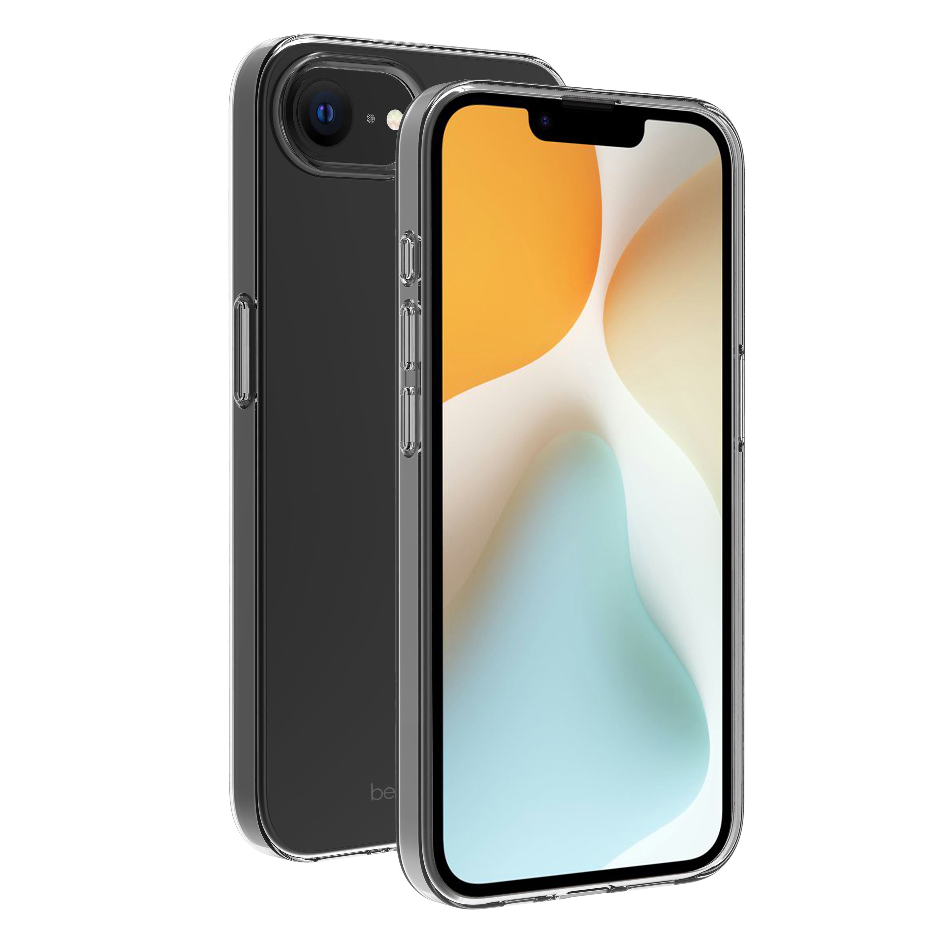 BeHello iPhone 16e Thin gel case transparant