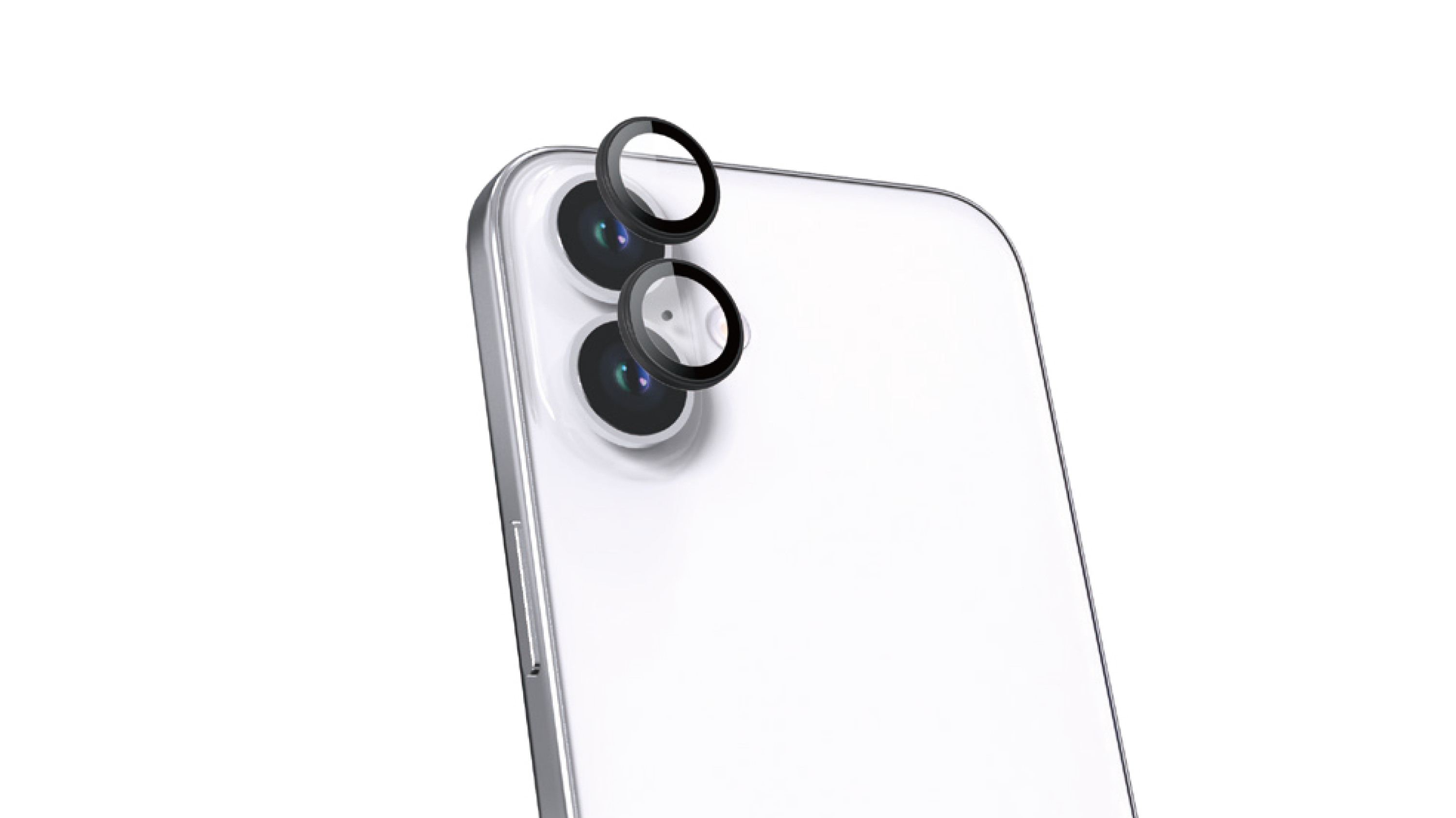 BeHello iPhone 17 Camera lens protector zwart