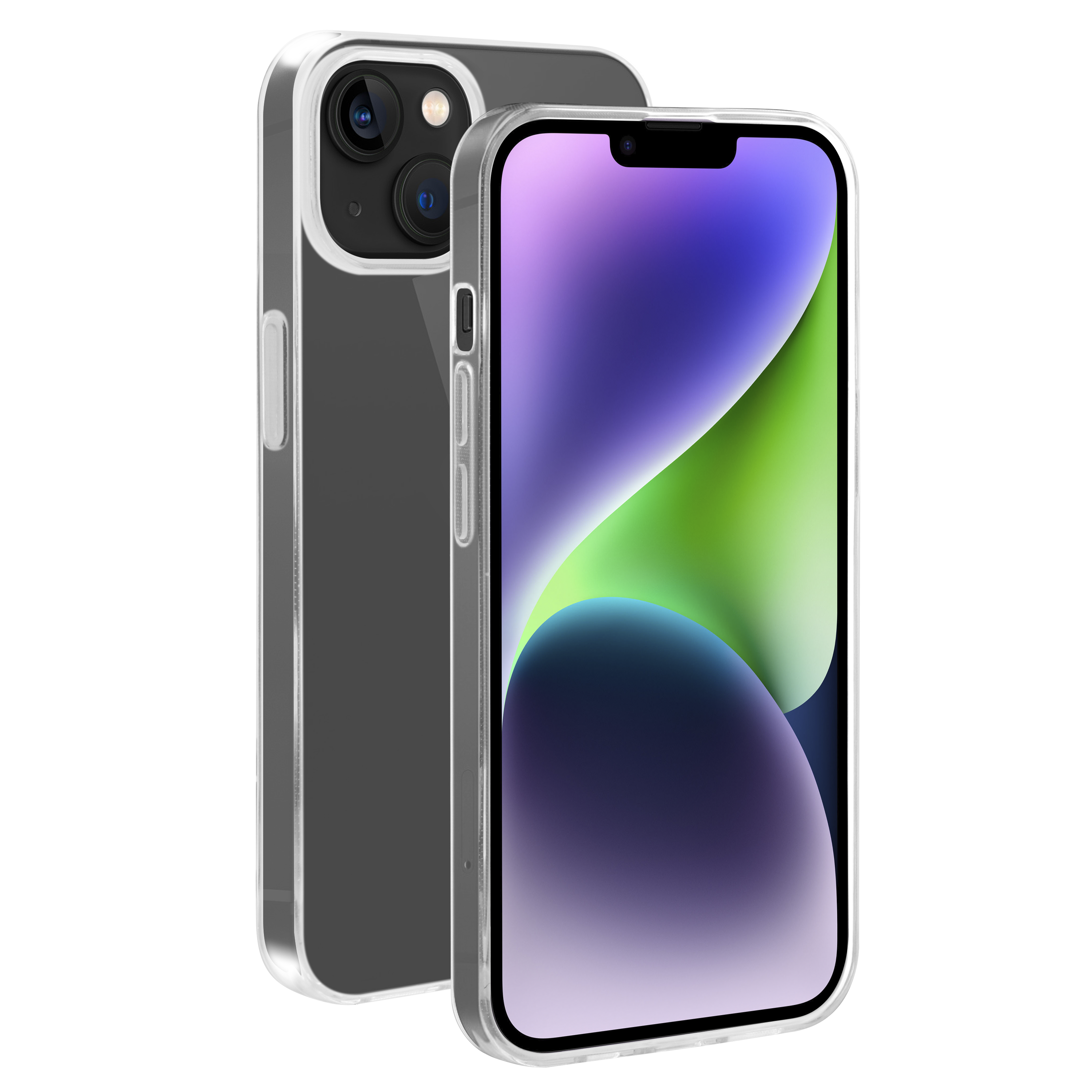 BeHello iPhone 14 Thin gel case transparant