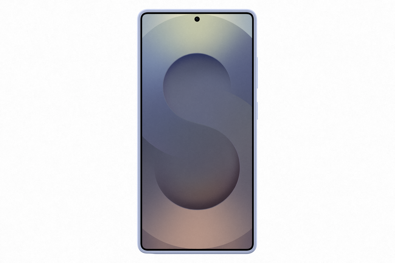 Samsung Galaxy S25 Ultra Silicone case lichtblauw