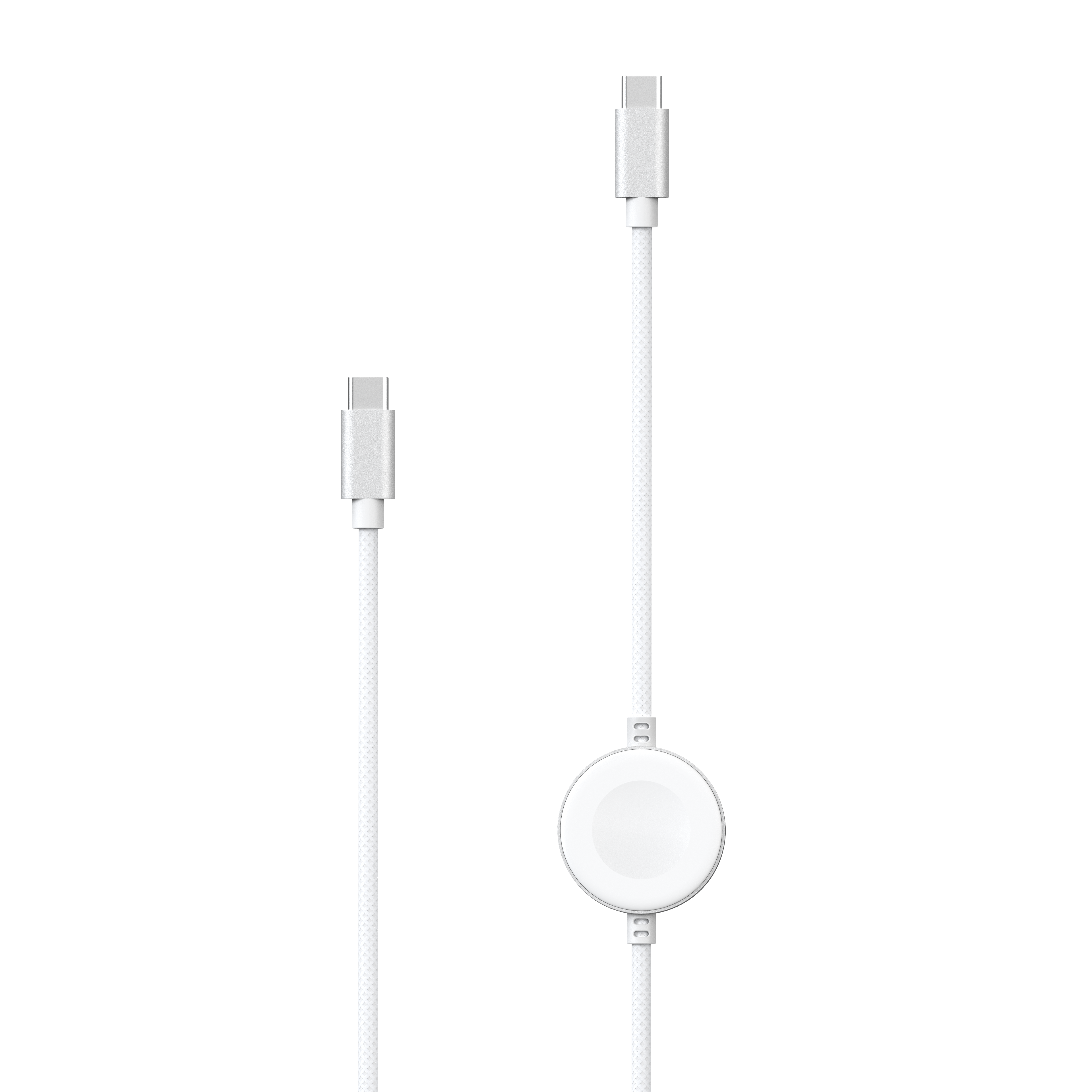 BeHello 2-in-1 Watch oplaadkabel USB-C voor Apple / Samsung Watch