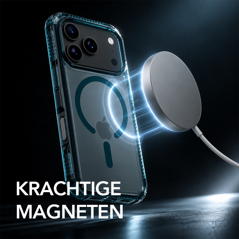 SoSkild iPhone 18 Pro / 17 Pro Defend heavy impact case met magnetische ring grijs