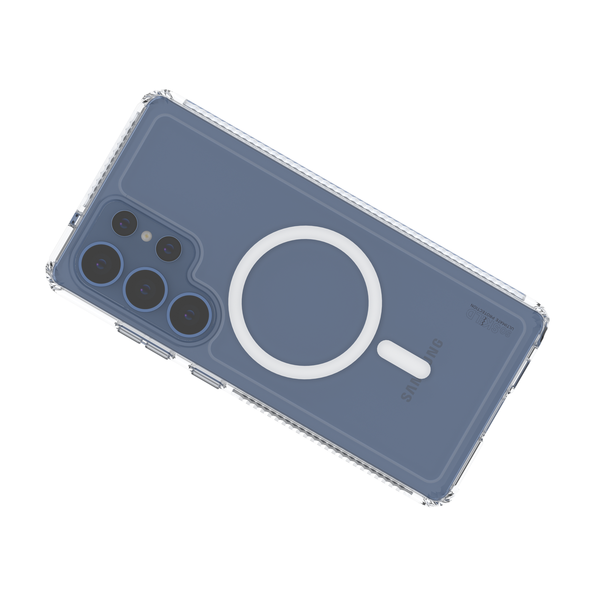 SoSkild Samsung Galaxy S25 Ultra Defend heavy impact case transparant