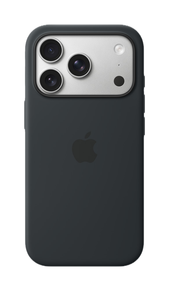 Apple iPhone 17 Pro Silicone case met MagSafe zwart