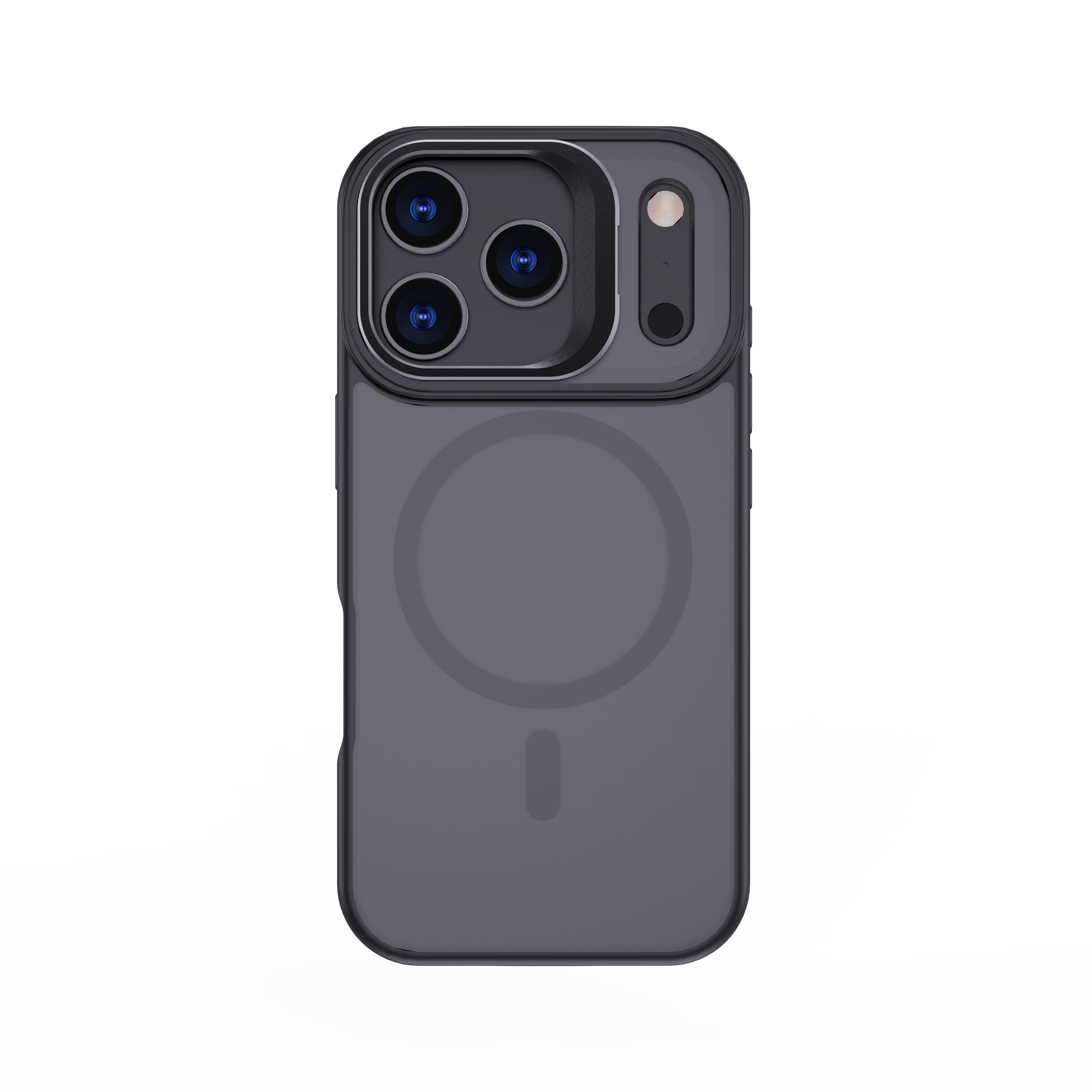 Behello iPhone 17 Pro Stand case met magnetische ring zwart
