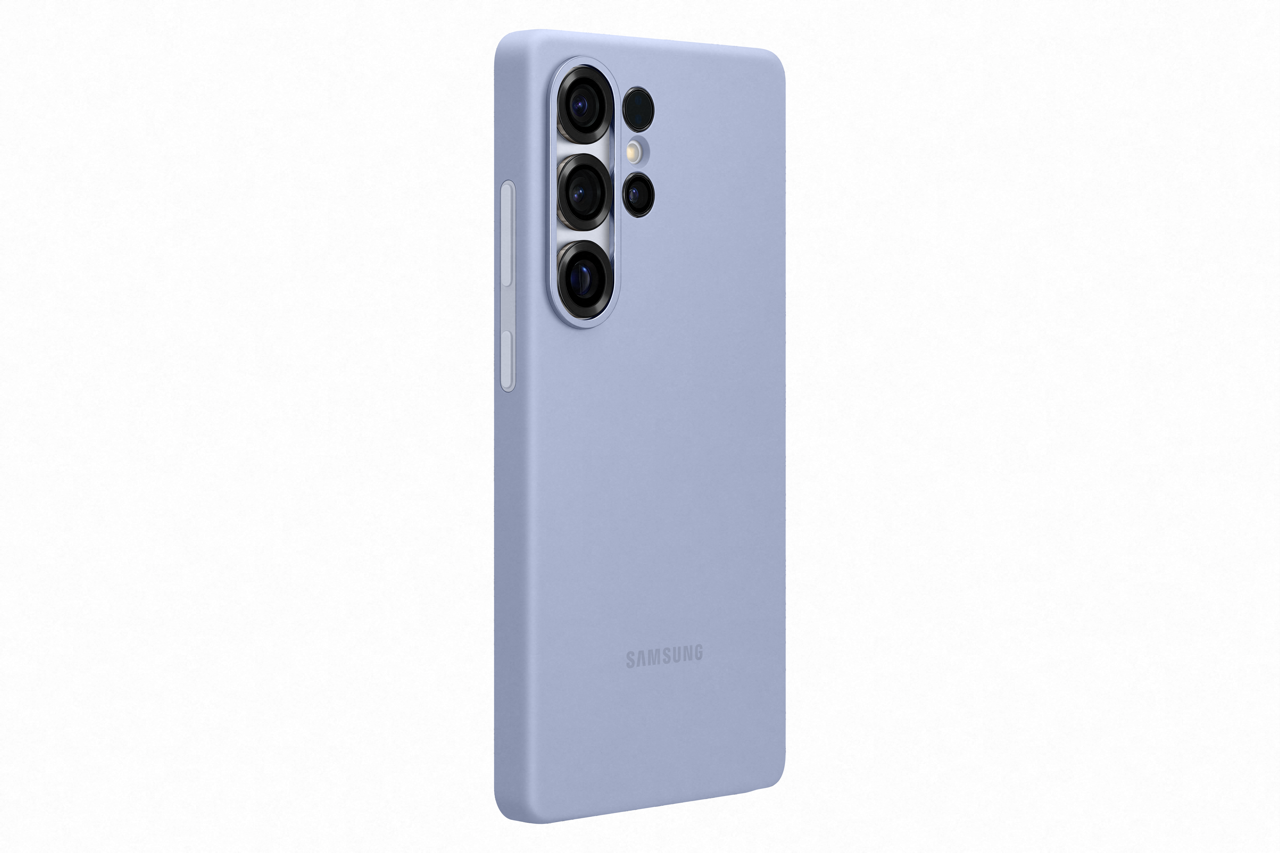 Samsung Galaxy S25 Ultra Silicone case lichtblauw