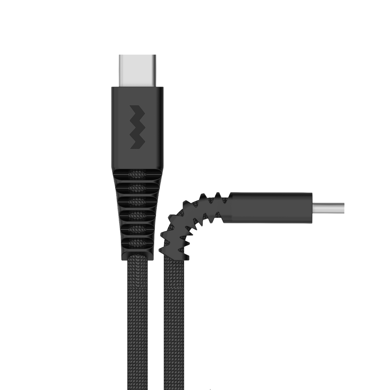 SoSkild Ultimate 4K Video Cable USB-C naar USB-C 240W verstevigde kabel 1,5m zwart