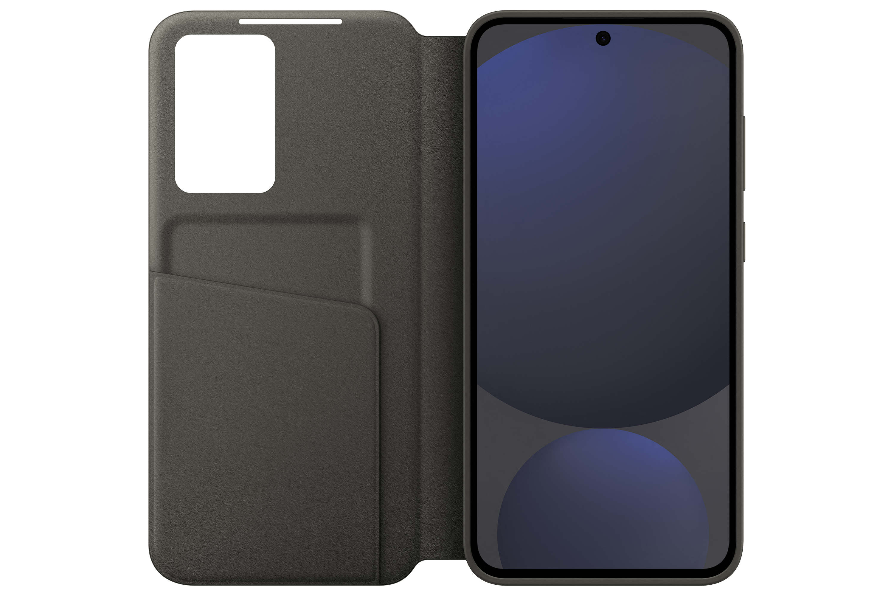 Samsung Galaxy S24 FE Smart view wallet case zwart