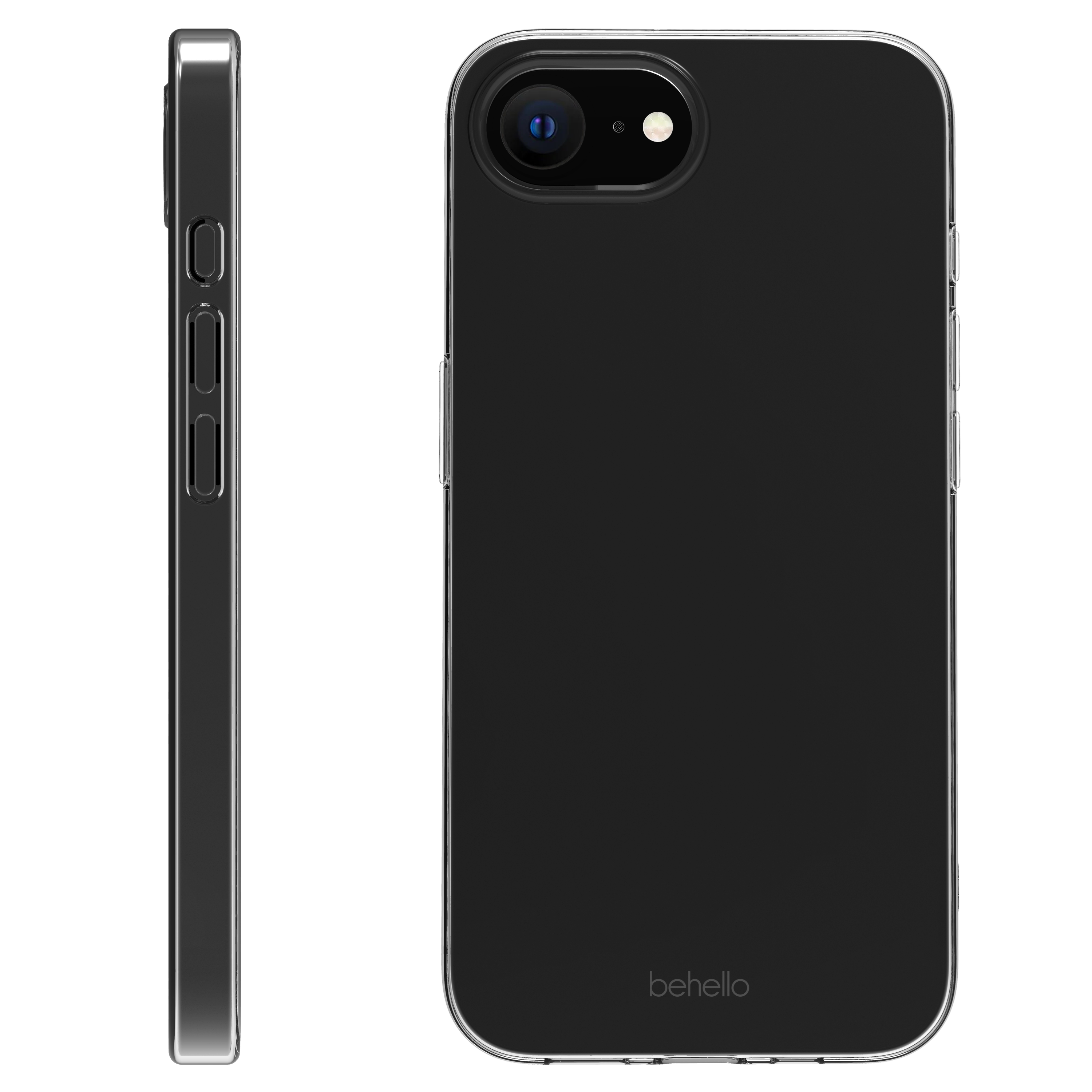 BeHello iPhone 17e / 16e Thin gel case transparant