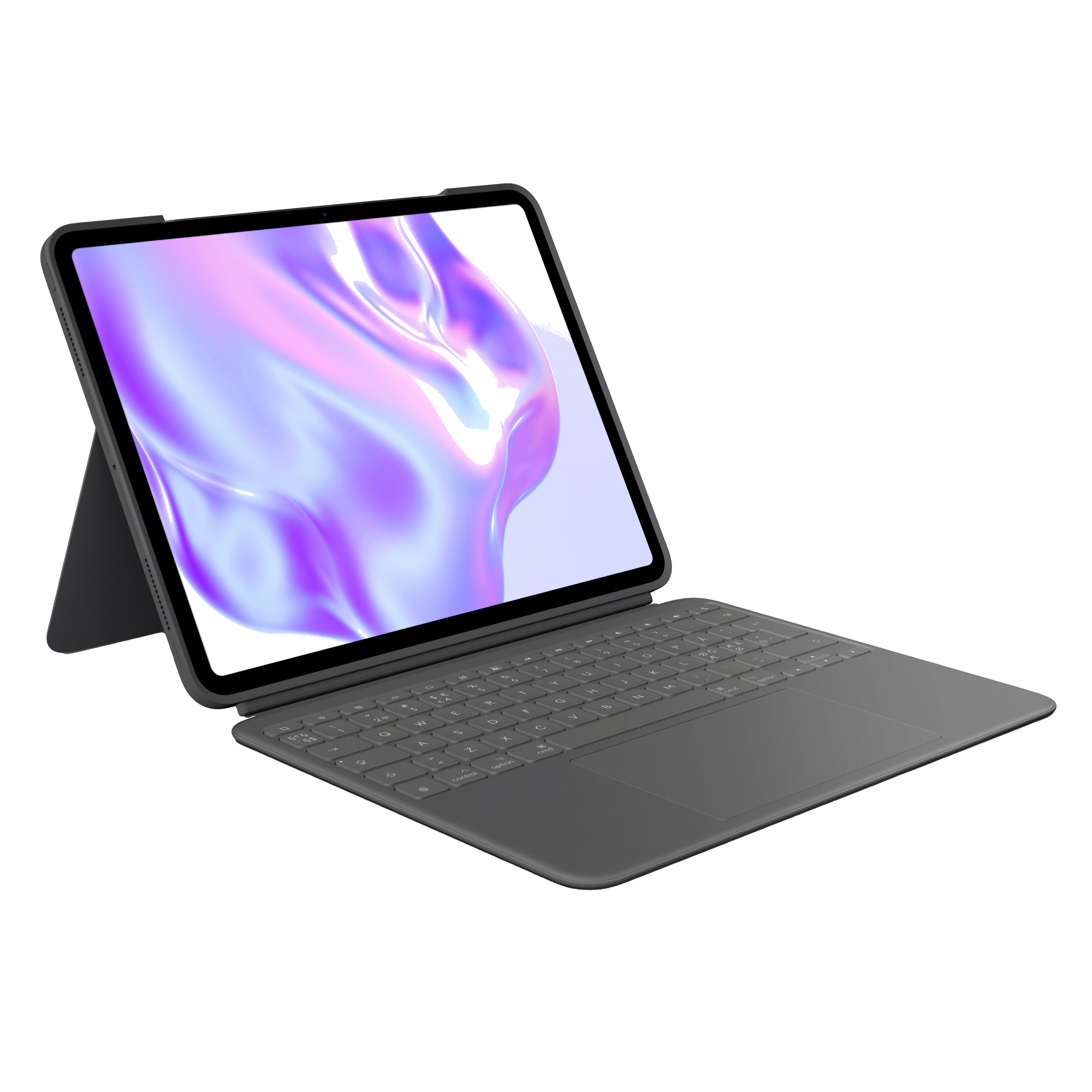Logitech iPad Pro 13 inch (M4) Combo touch toetsenbordcase UK grijs