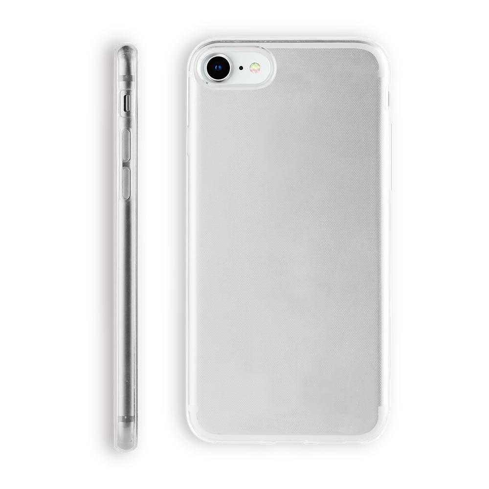 BeHello iPhone SE 2022/SE 2020/8/7 Thin gel case transparant