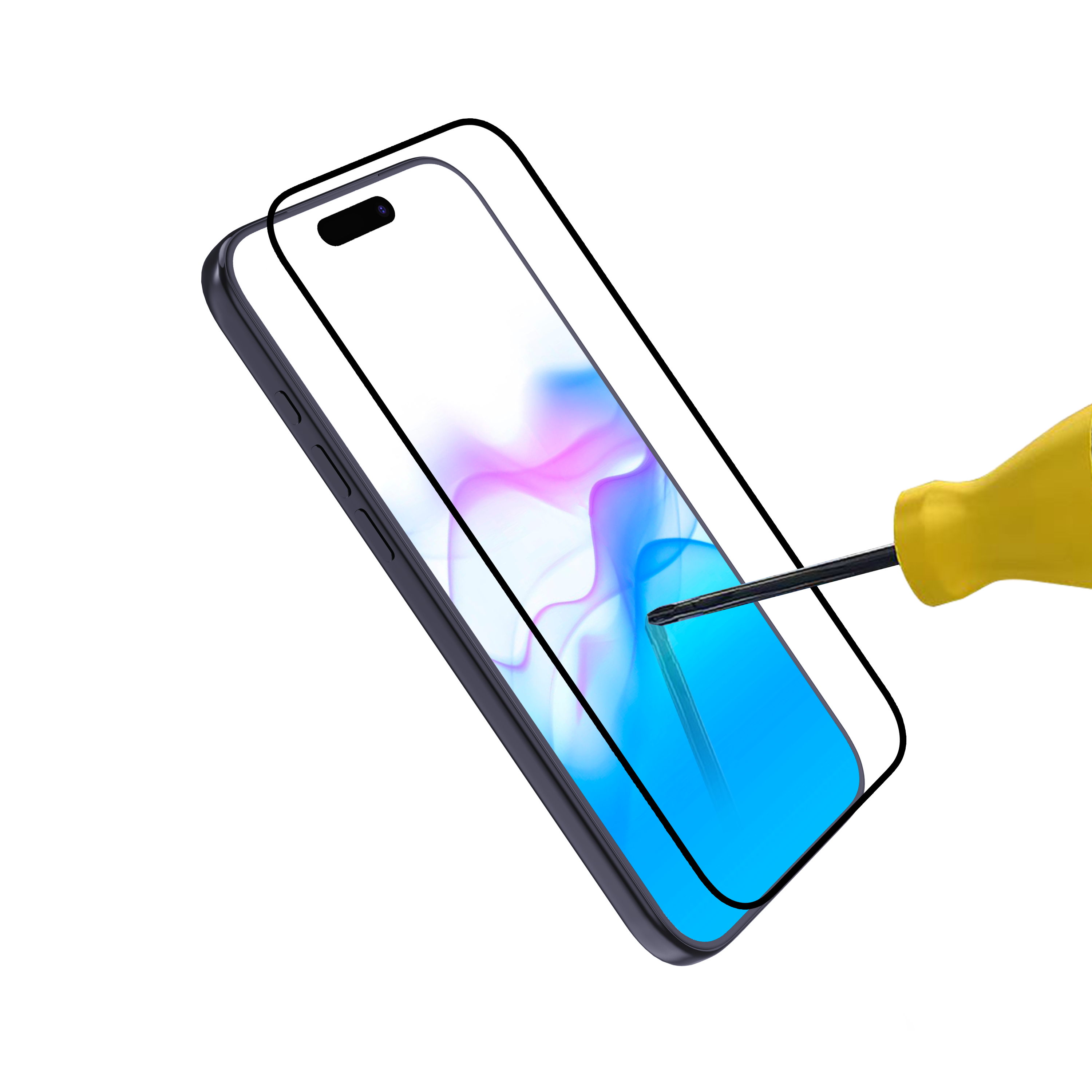 BeHello iPhone 17 Pro Anti-reflective premium glass screenprotector