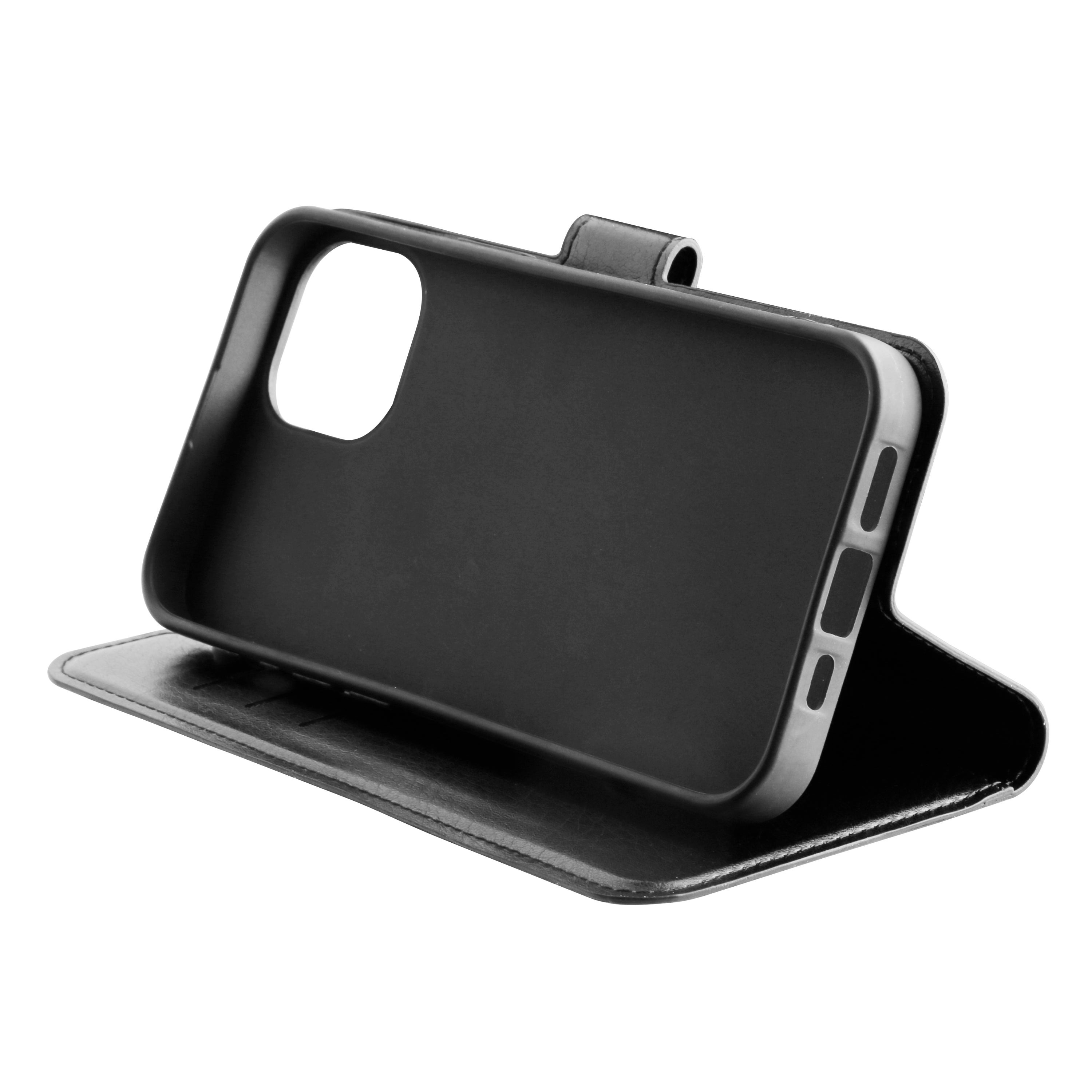 BeHello iPhone 14 Plus Gel wallet case zwart