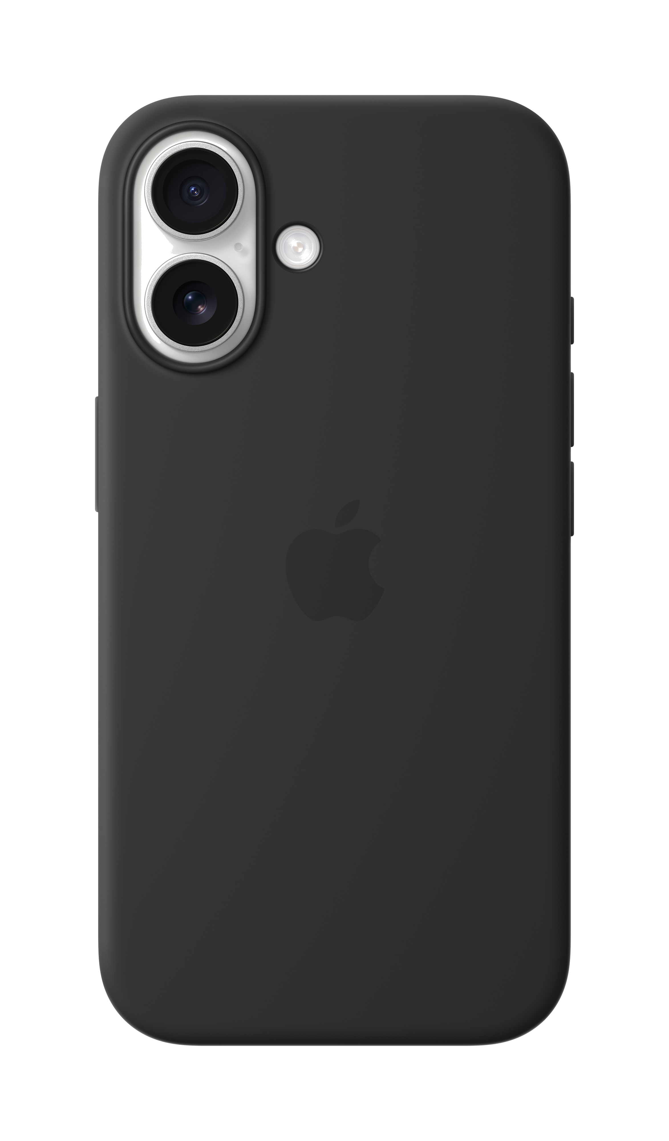 Apple iPhone 16 Silicone case met MagSafe zwart