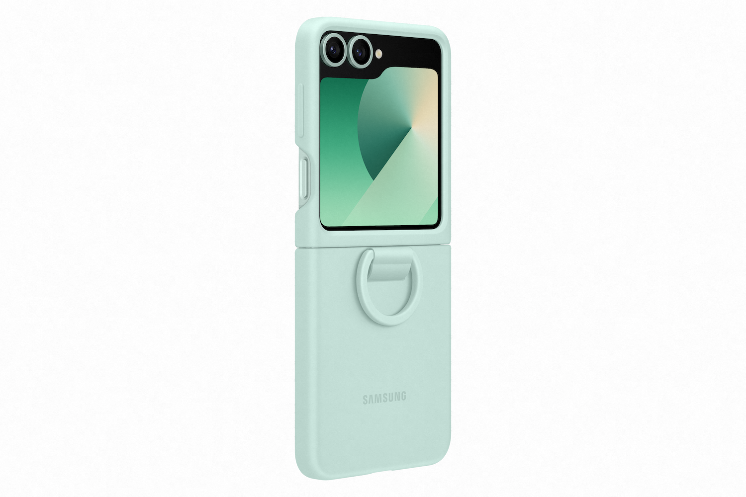 Samsung Galaxy Flip6 Silicone case mint