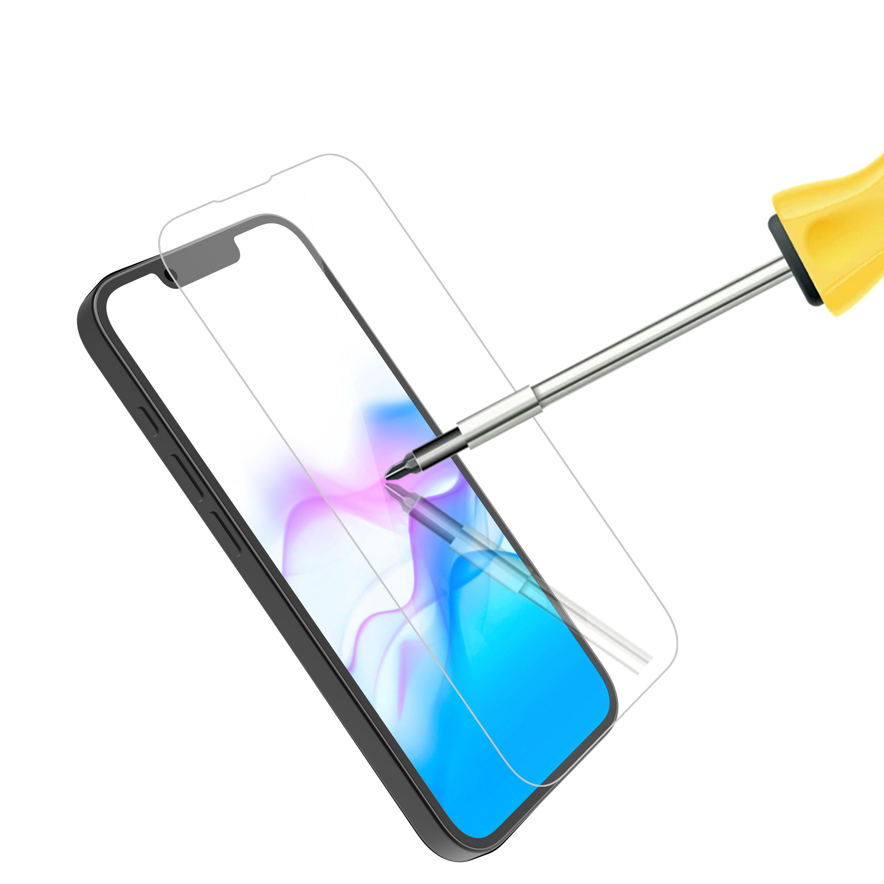 BeHello iPhone 17e High impact glass screenprotector