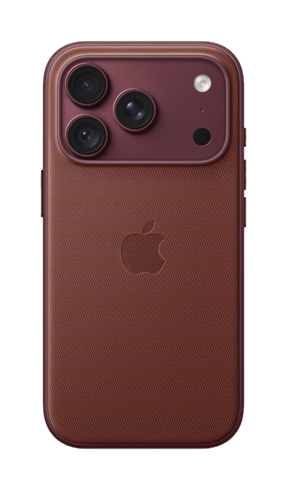 Apple iPhone 18 Pro TechWoven case met MagSafe bordeauxrood