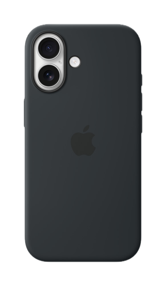 Apple iPhone 17 Silicone Case with MagSafe zwart
