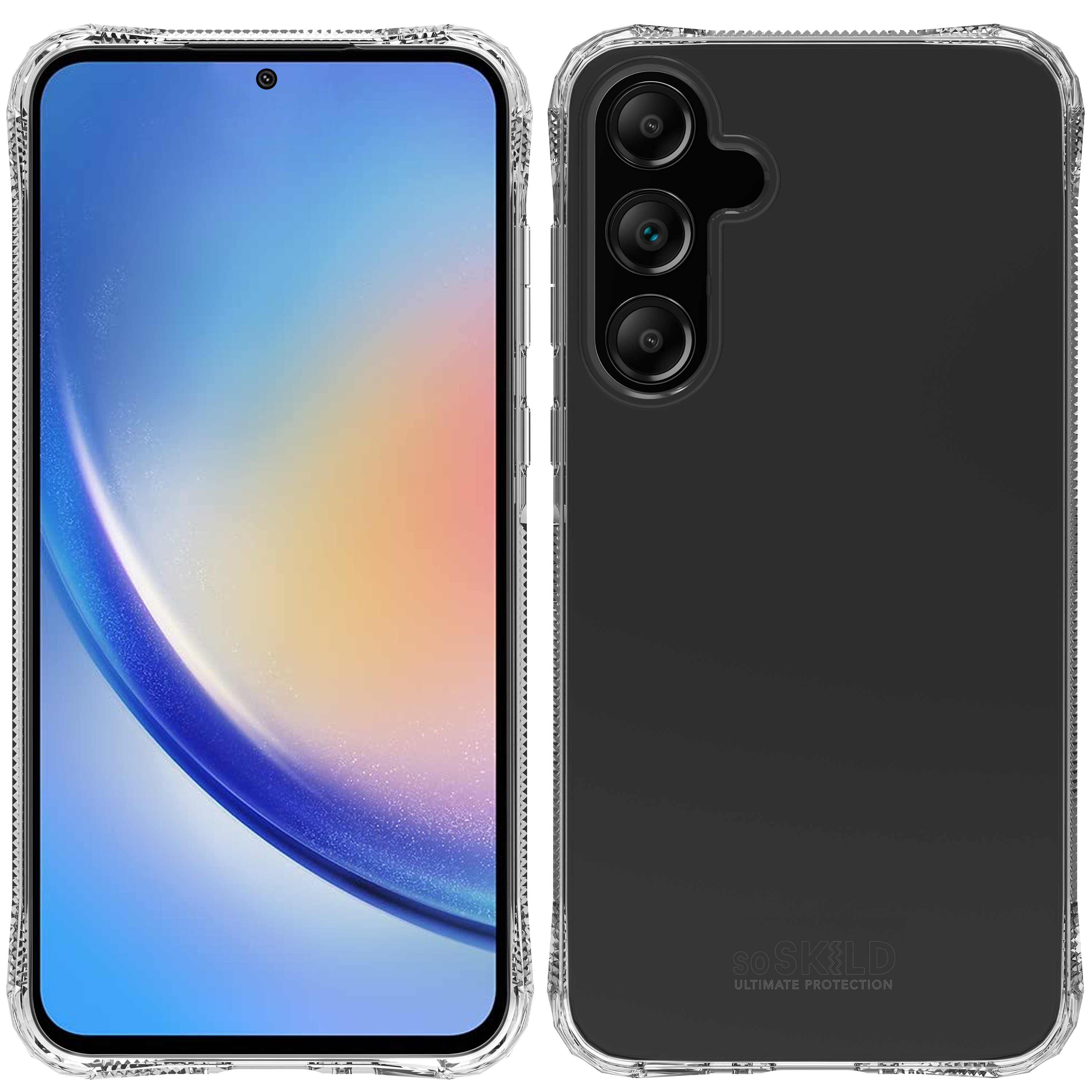 SoSkild Samsung Galaxy A35 Absorb impact case transparant