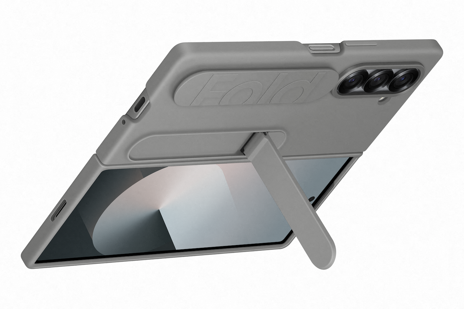 Samsung Galaxy Fold6 Silicone case grijs