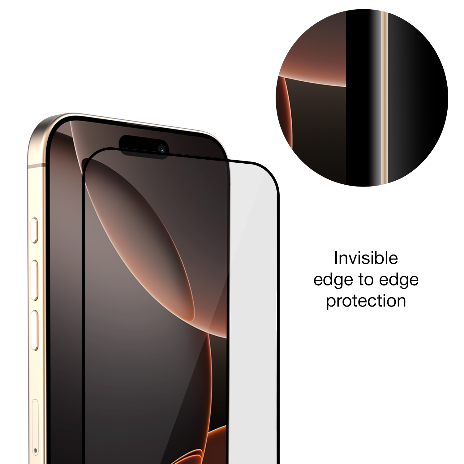 BeHello iPhone 17 Pro Max Anti-reflective premium glass screenprotector