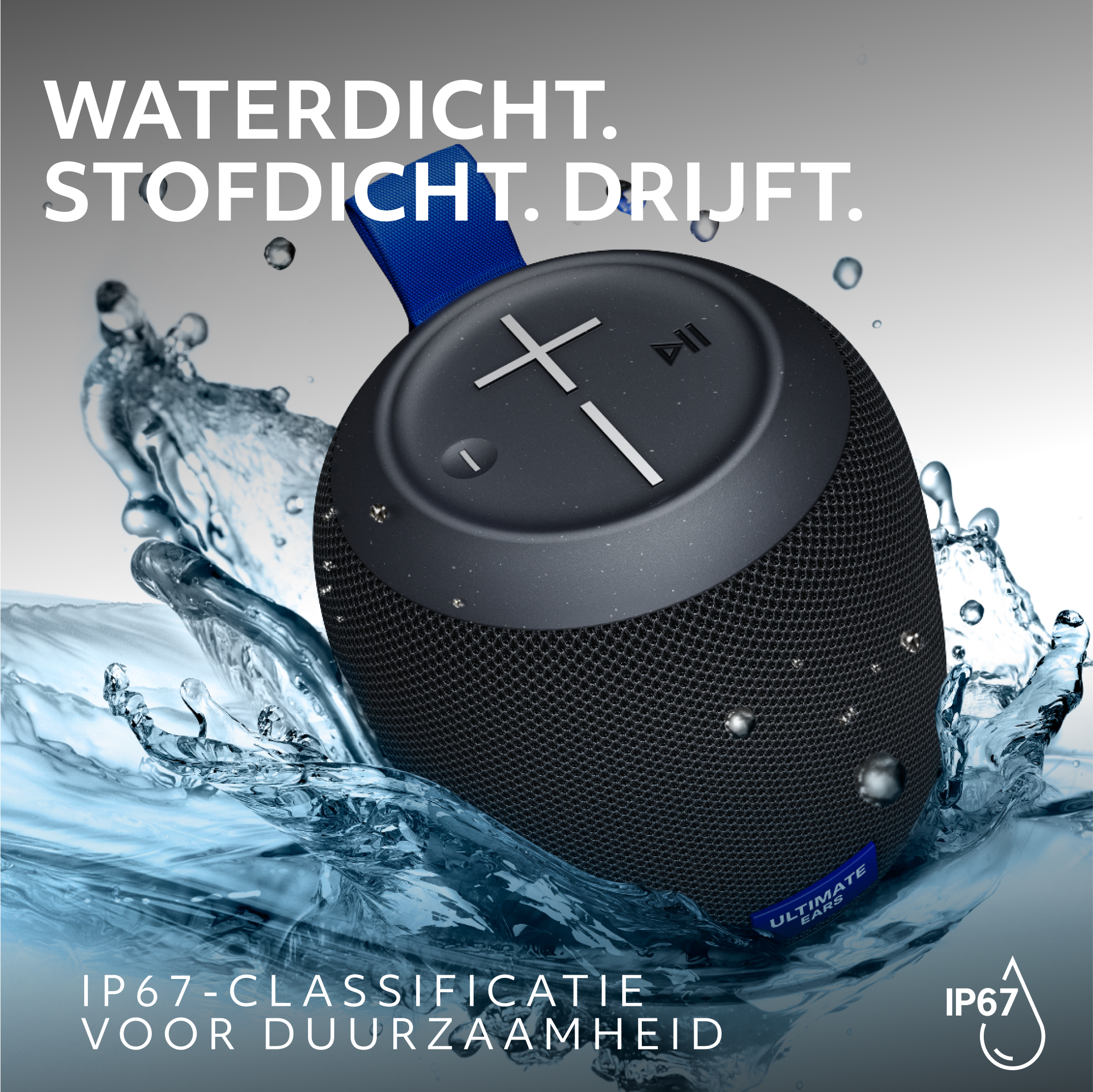 Ultimate Ears Wonderboom PLAY bluetooth speaker zwart