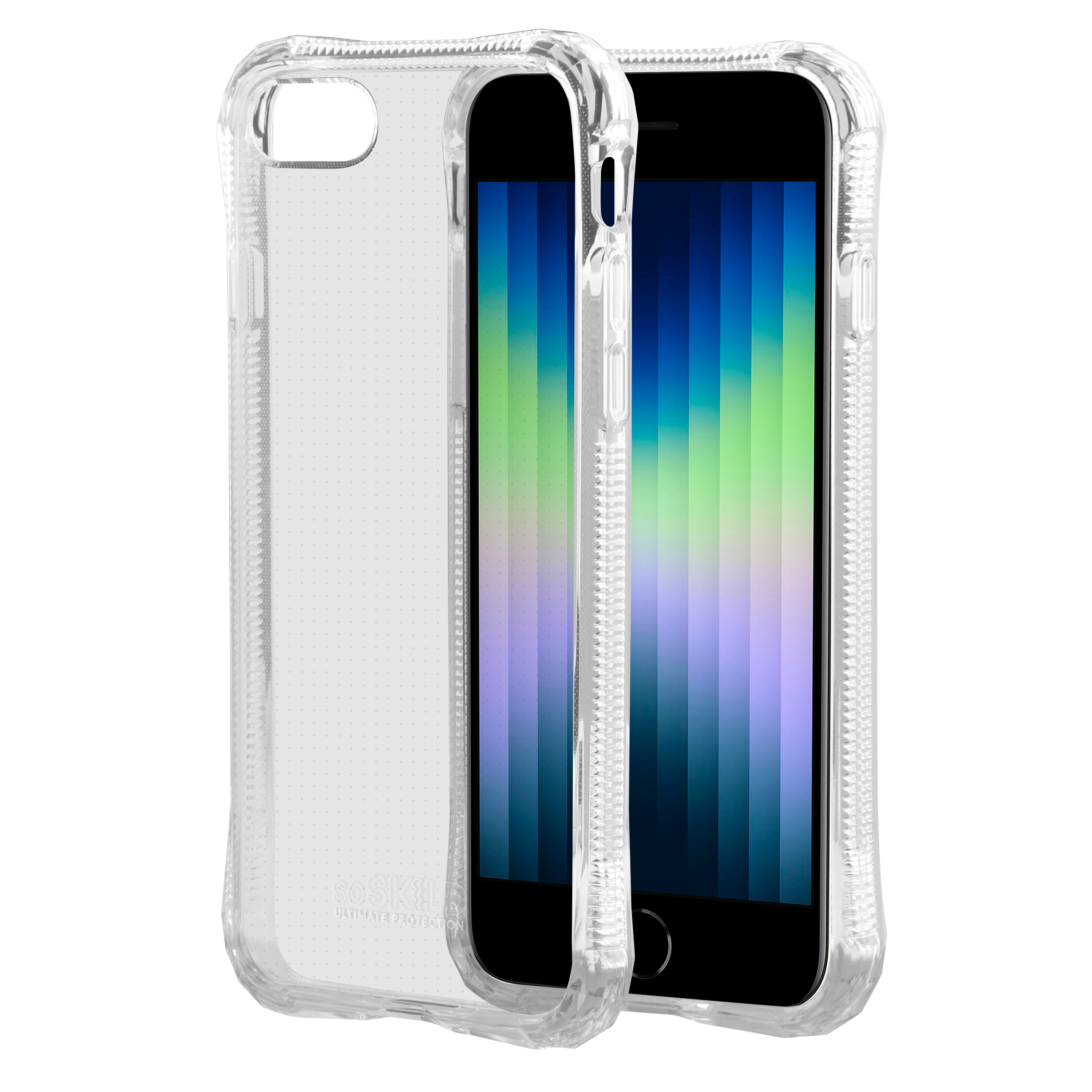 SoSkild iPhone SE 2022 Absorb impact case transparant
