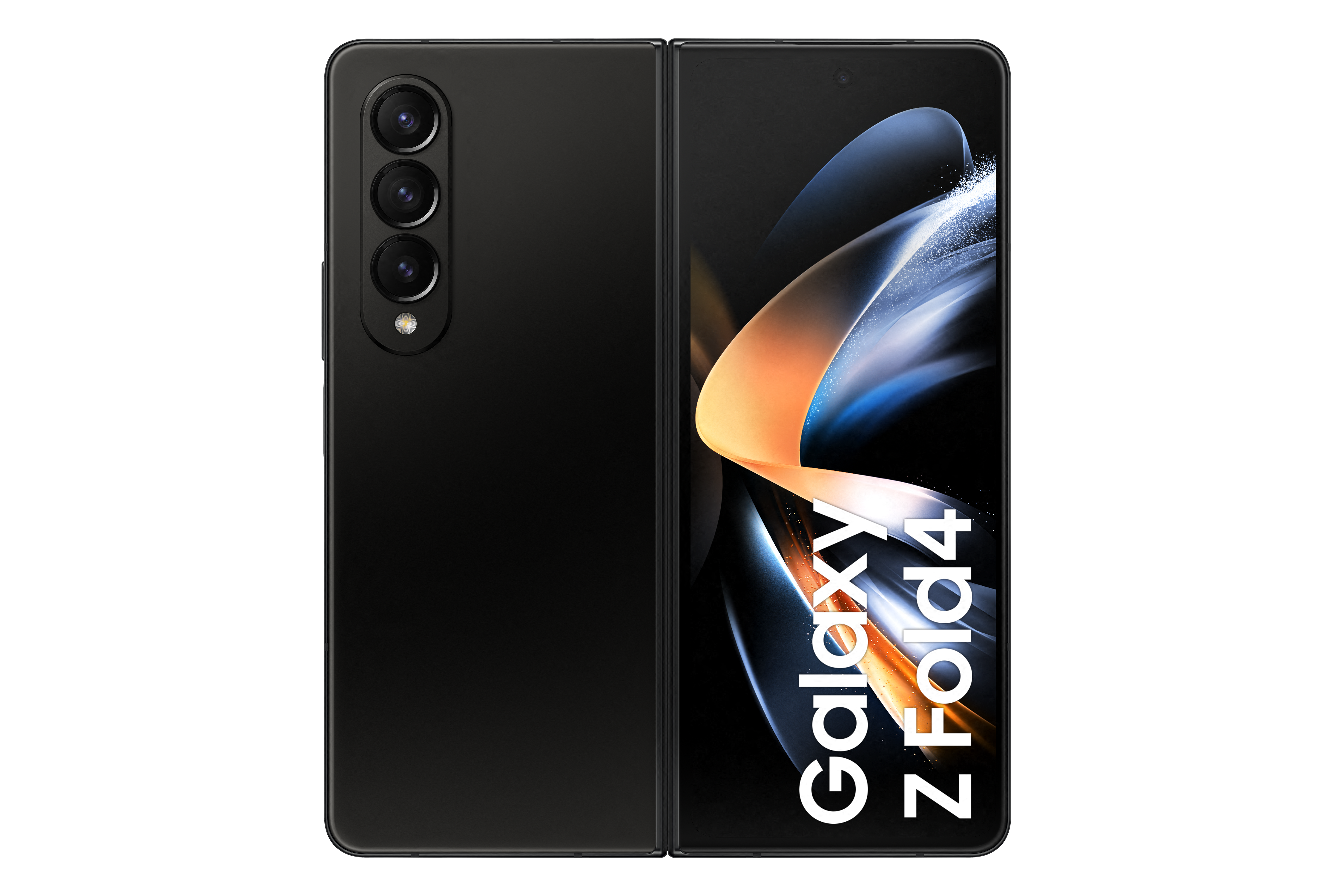 Samsung Galaxy Z Fold4 Leather case zwart
