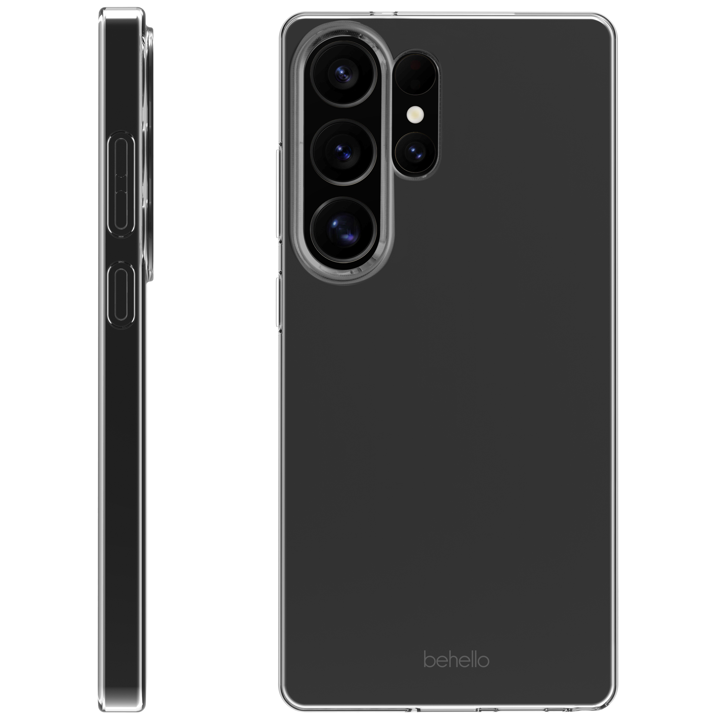 BeHello Samsung Galaxy S25 Ultra Thin gel case transparant