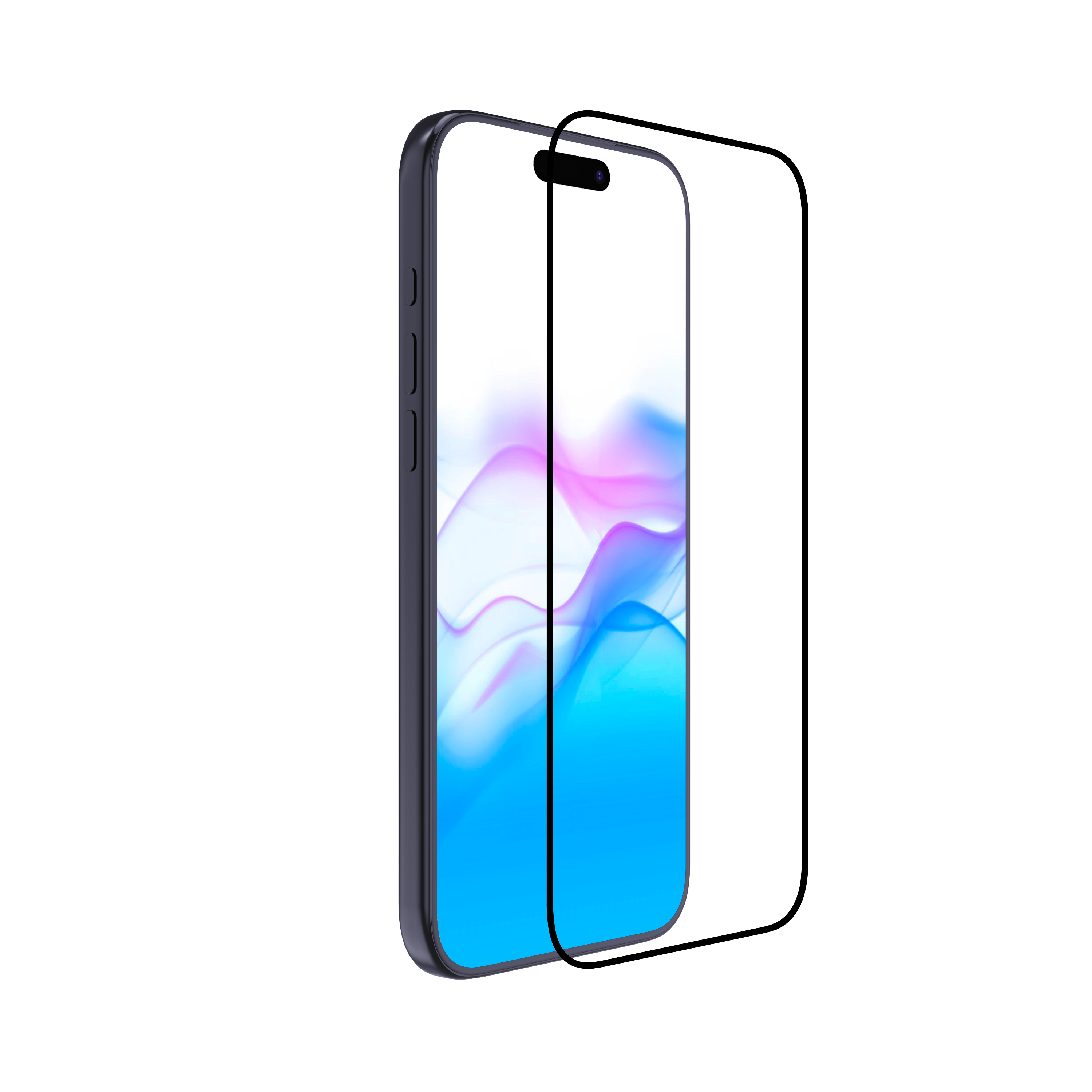 BeHello iPhone 17 Pro Anti-reflective premium glass screenprotector
