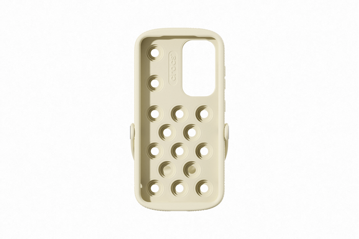 Samsung Galaxy S25+ Crocs case bone