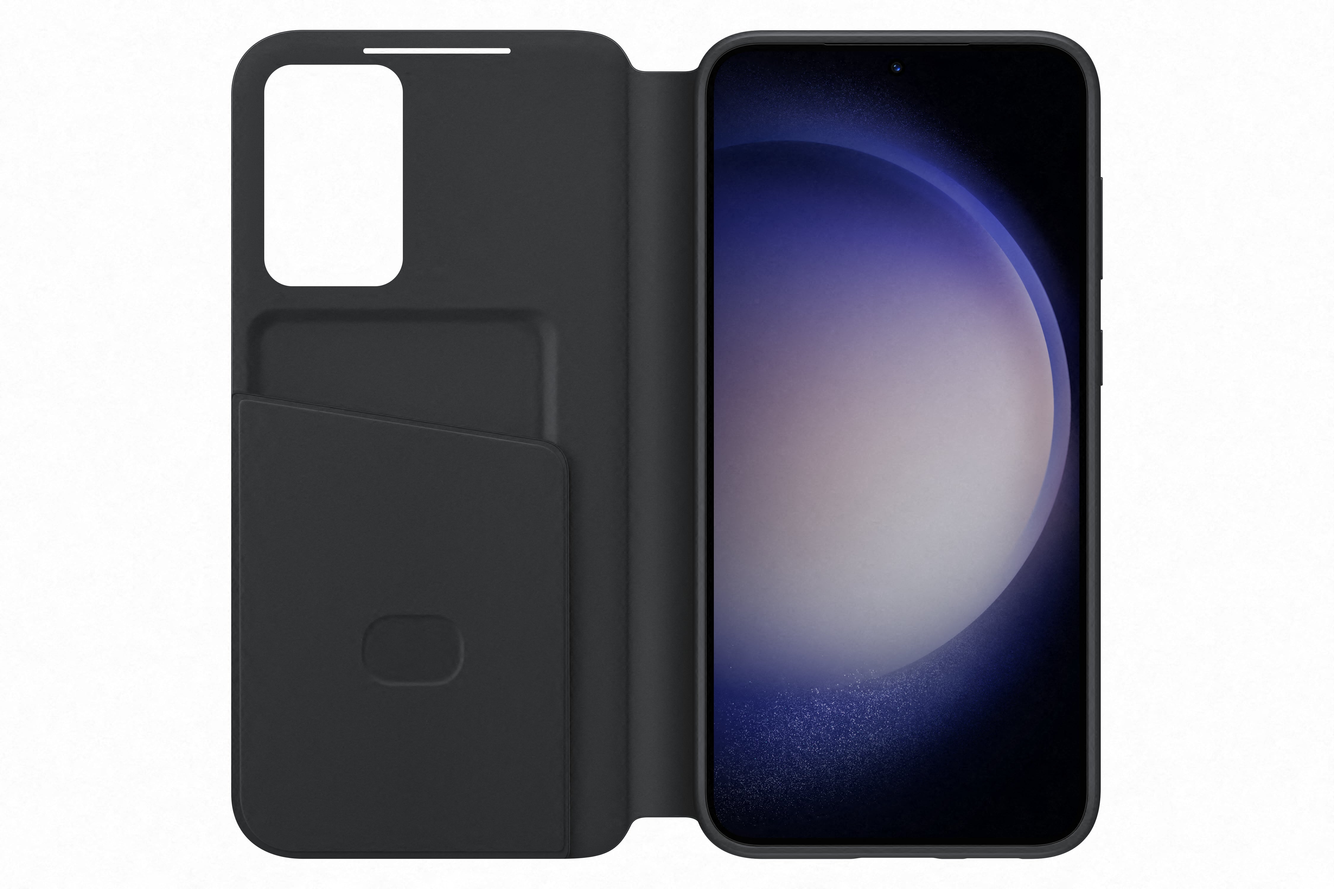 Samsung Galaxy S23+ Smart view wallet case zwart