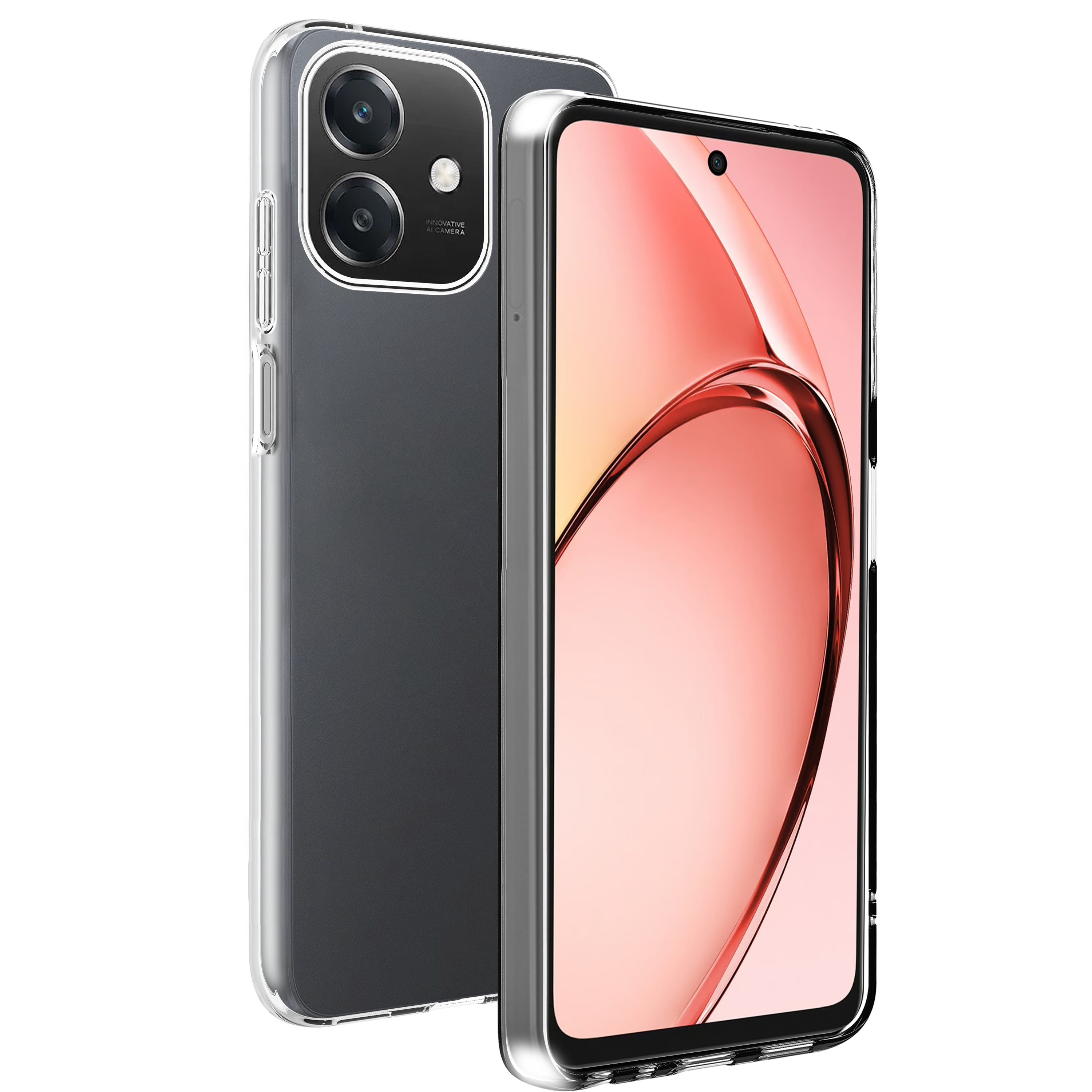 BeHello Oppo A60 5G Thin gel case transparant