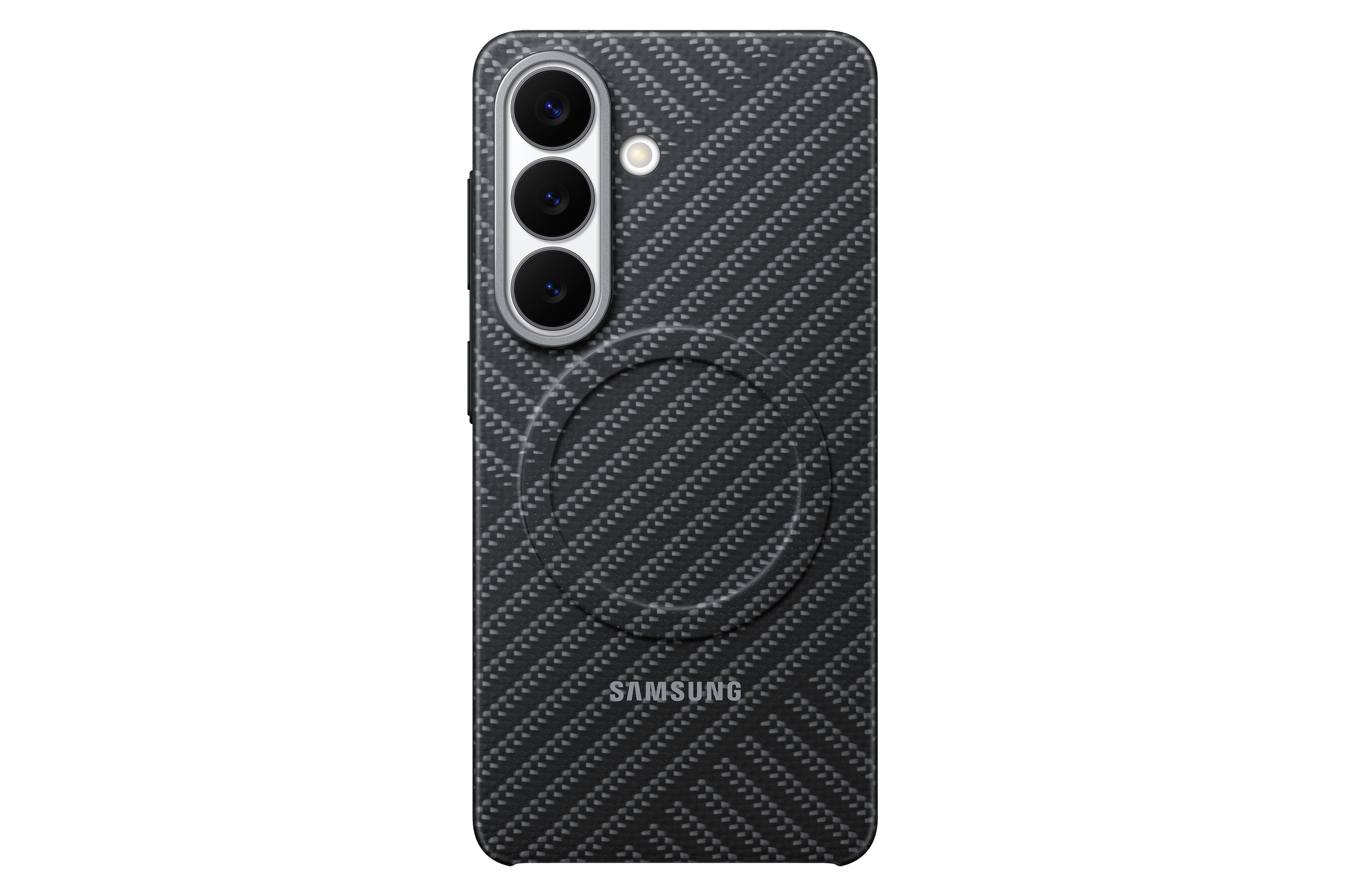 Samsung Galaxy S26 Carbon magnet case grijs