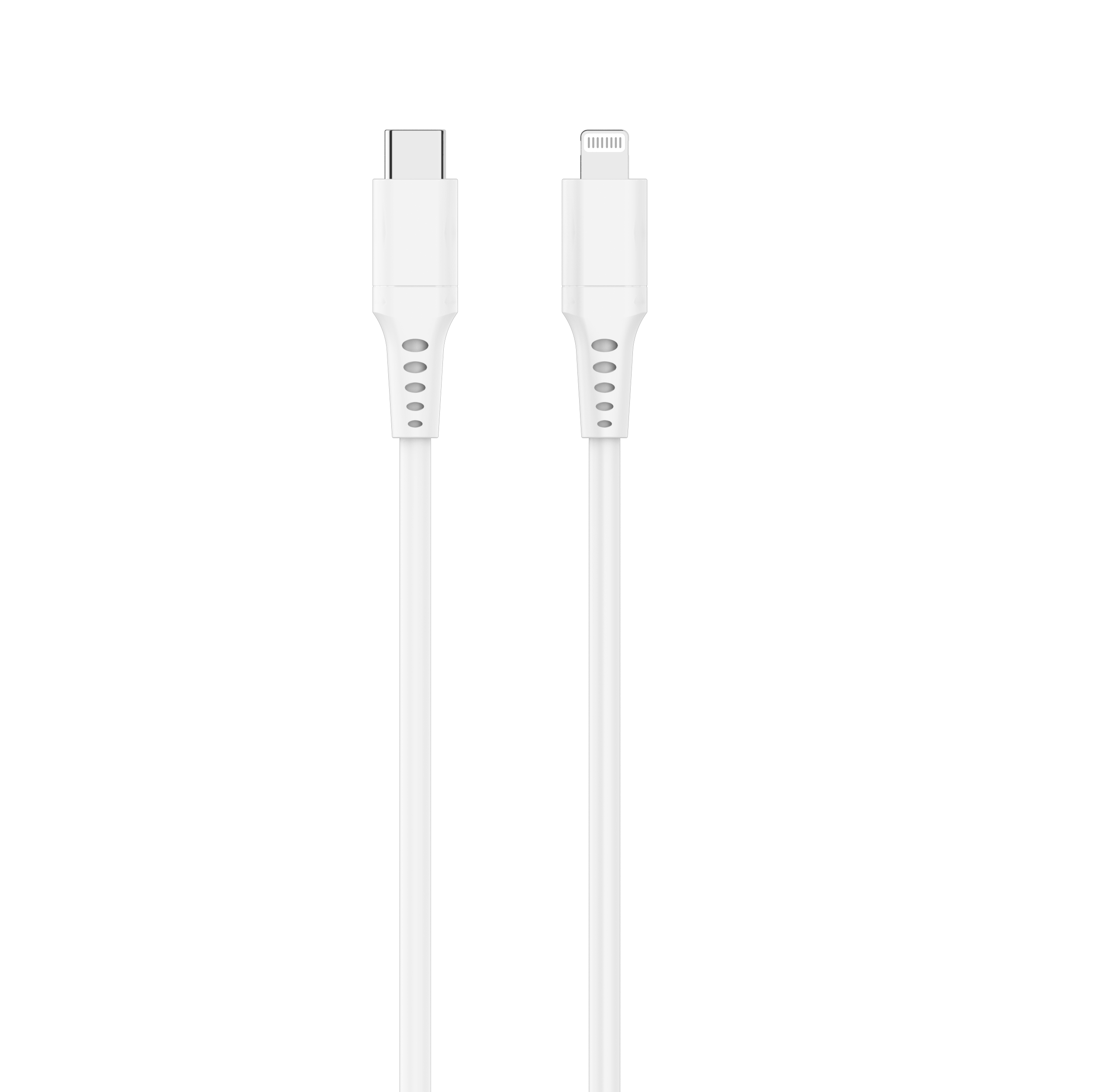BeHello USB-C naar Lightning kabel 1m wit