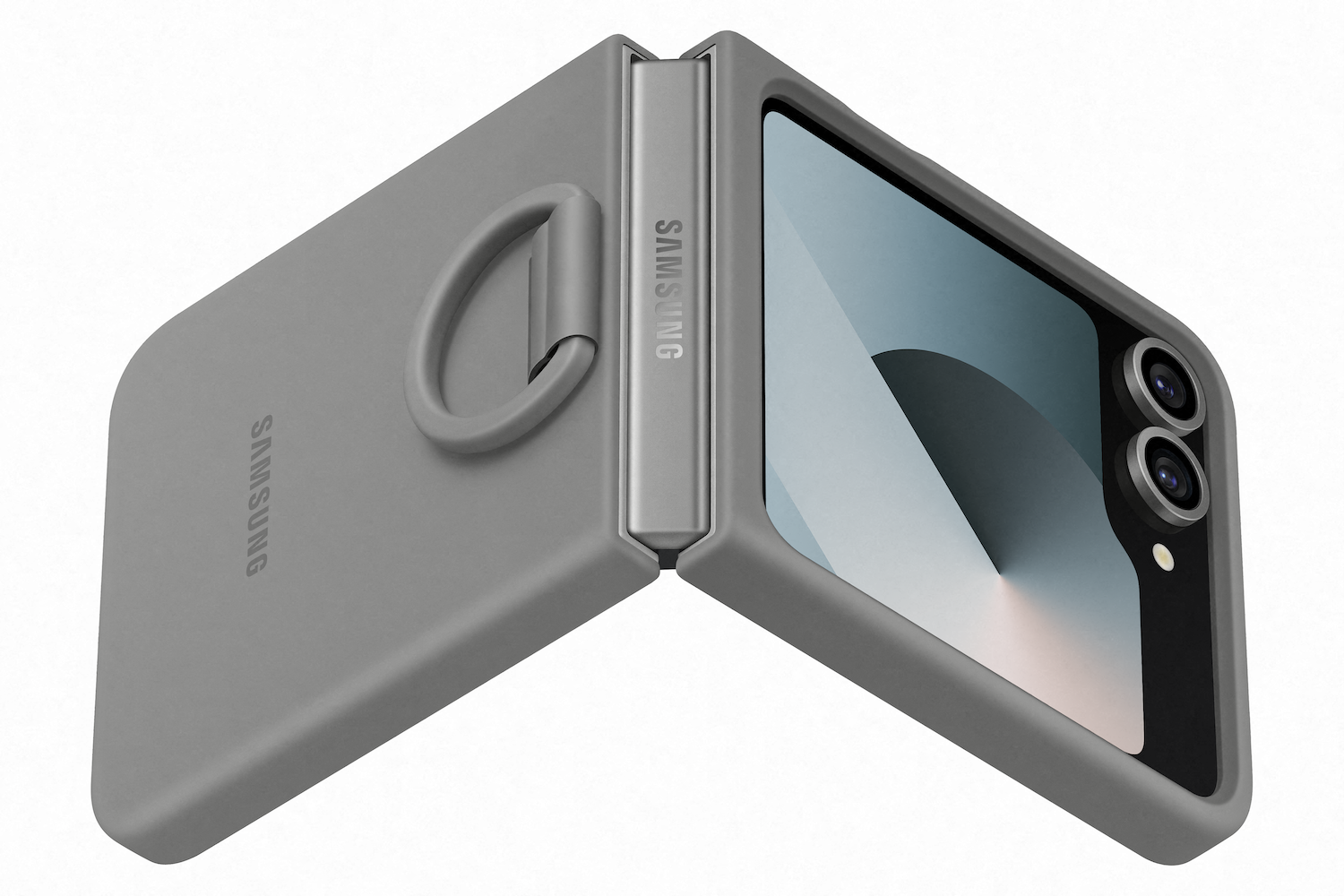Samsung Galaxy Flip6 Silicone case grijs