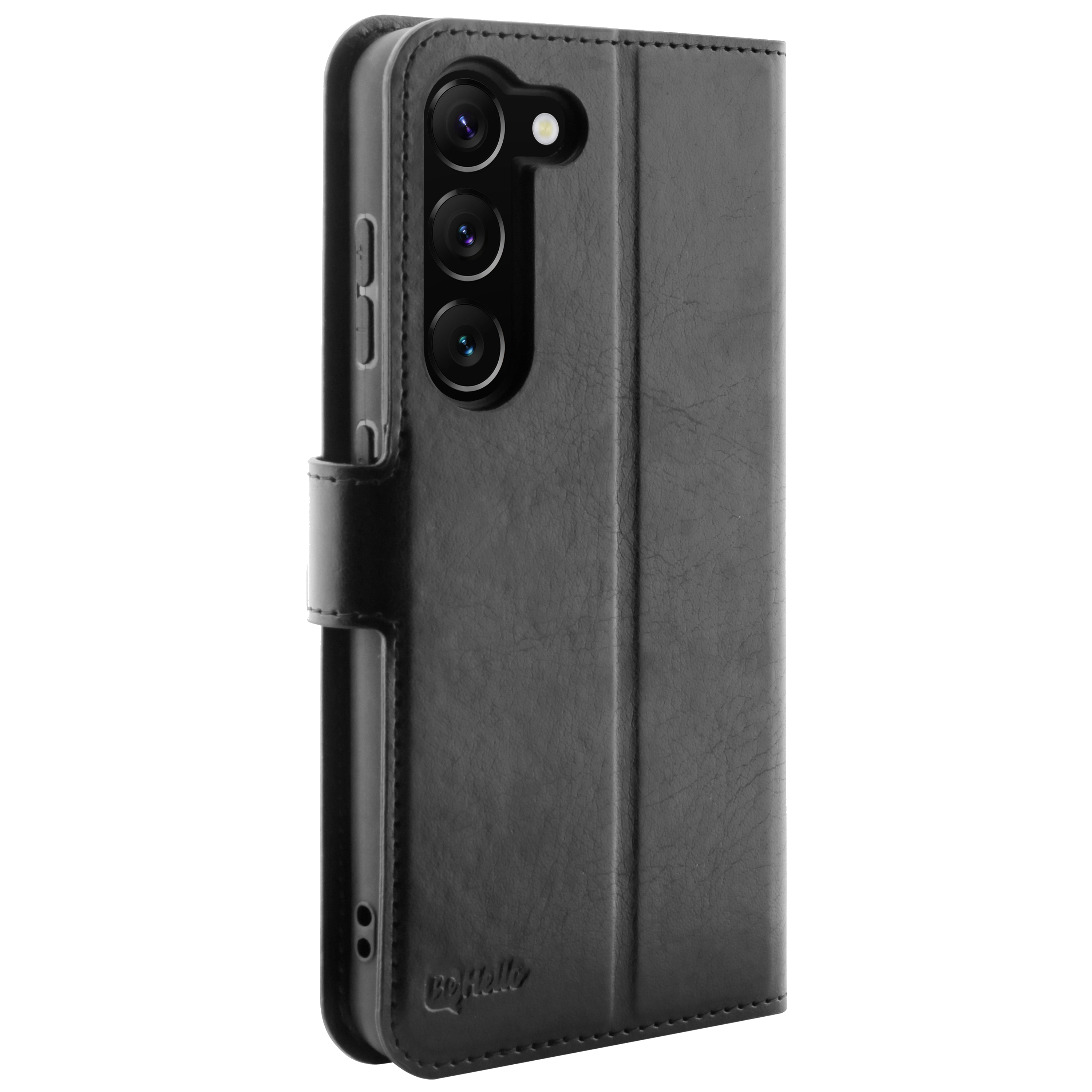 BeHello Samsung Galaxy S23 Gel wallet case zwart