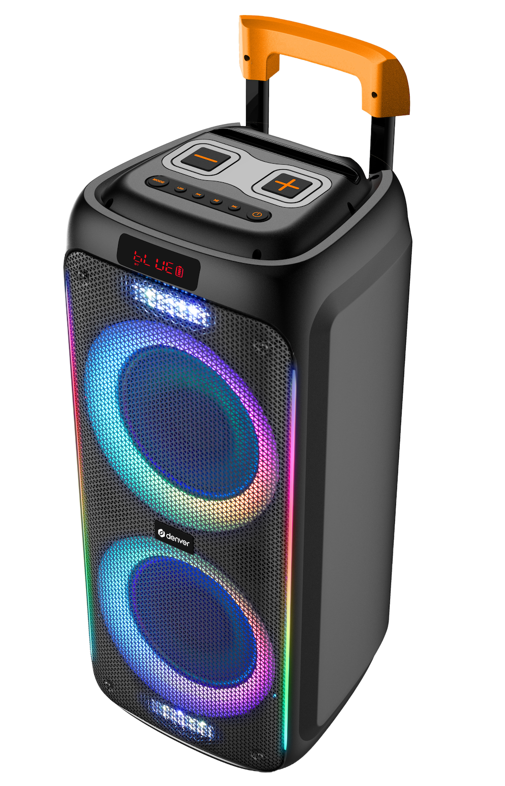 Denver TSP-456 bluetooth speaker met trolley