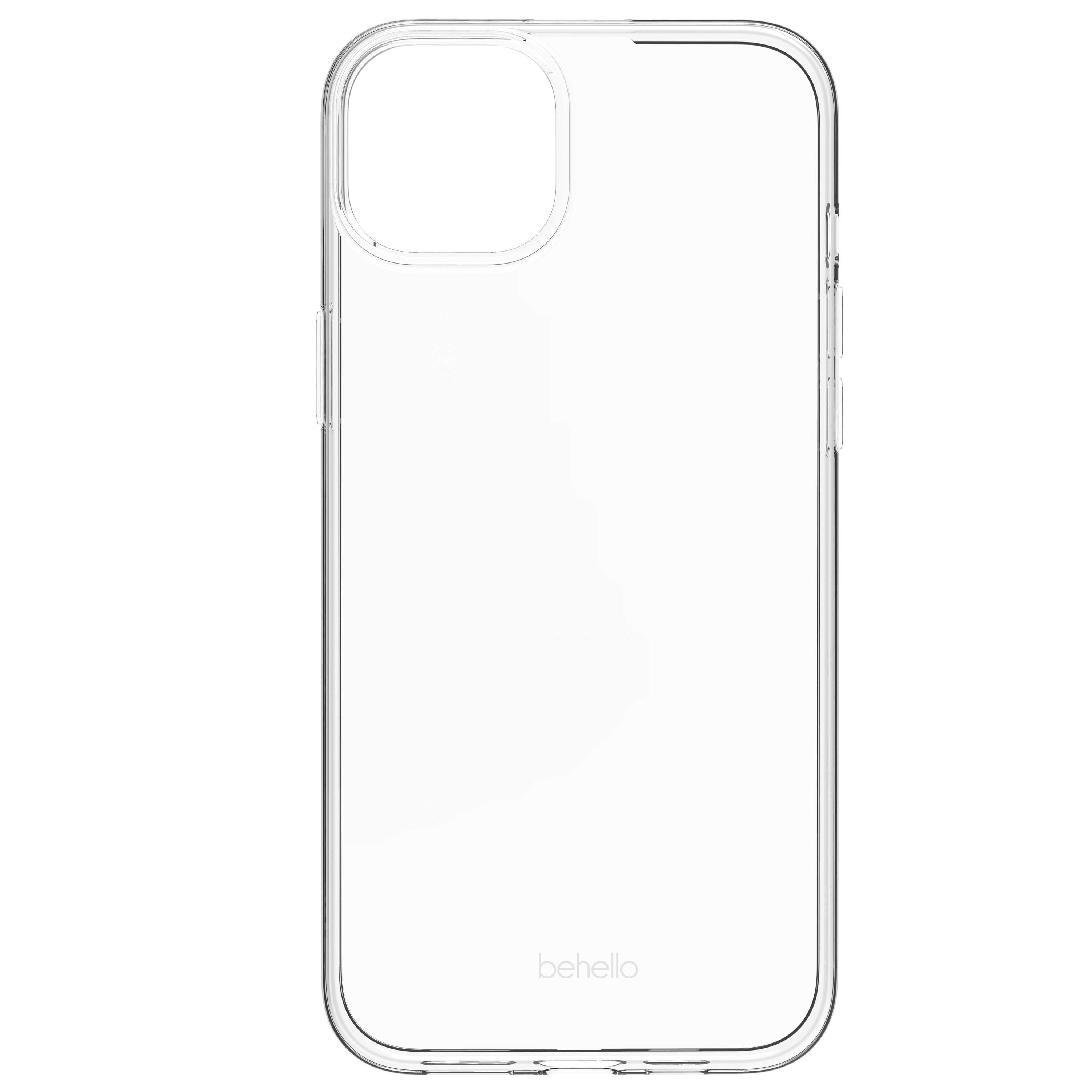 BeHello iPhone 15 Thin gel case transparant