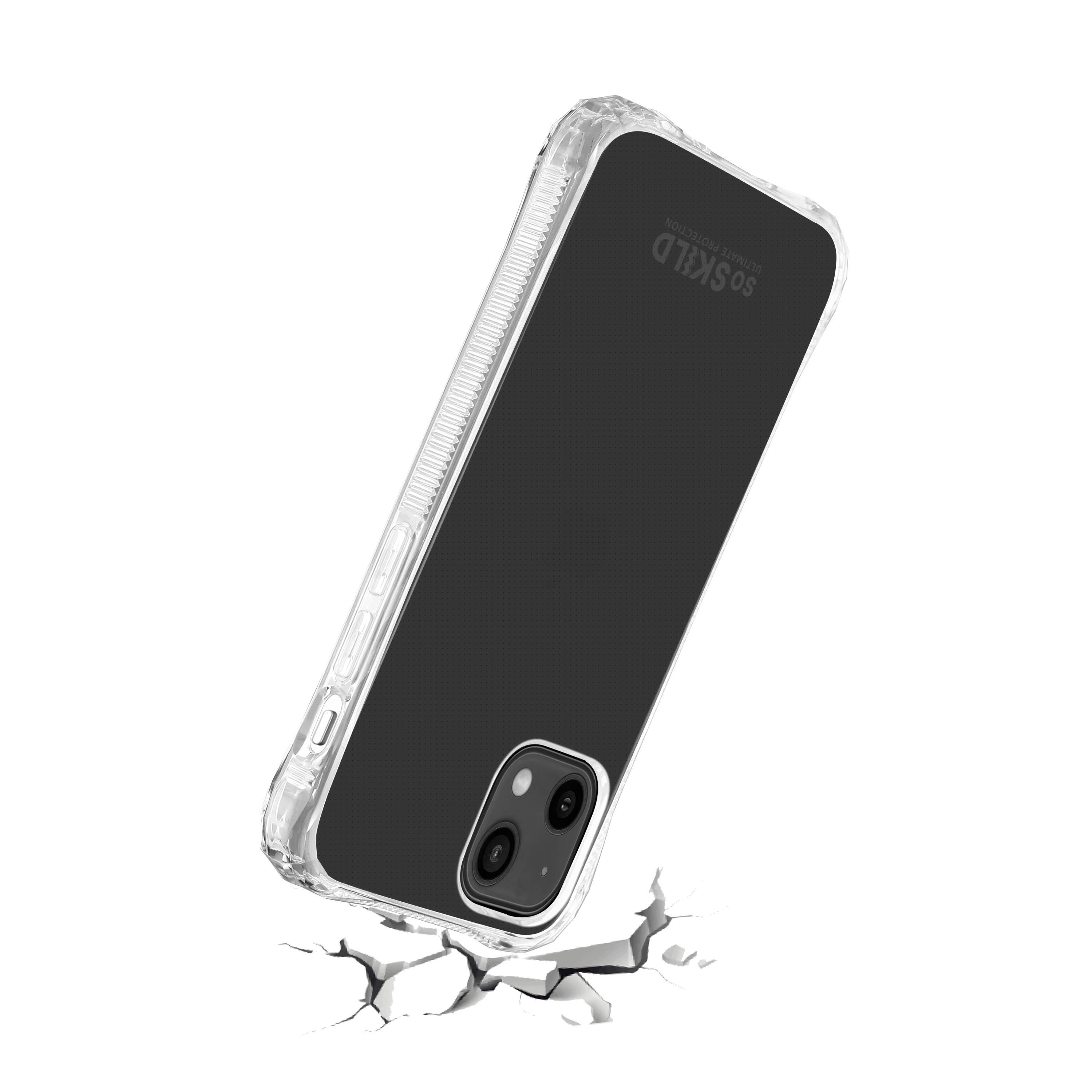 SoSkild iPhone 13 mini Absorb impact case transparant
