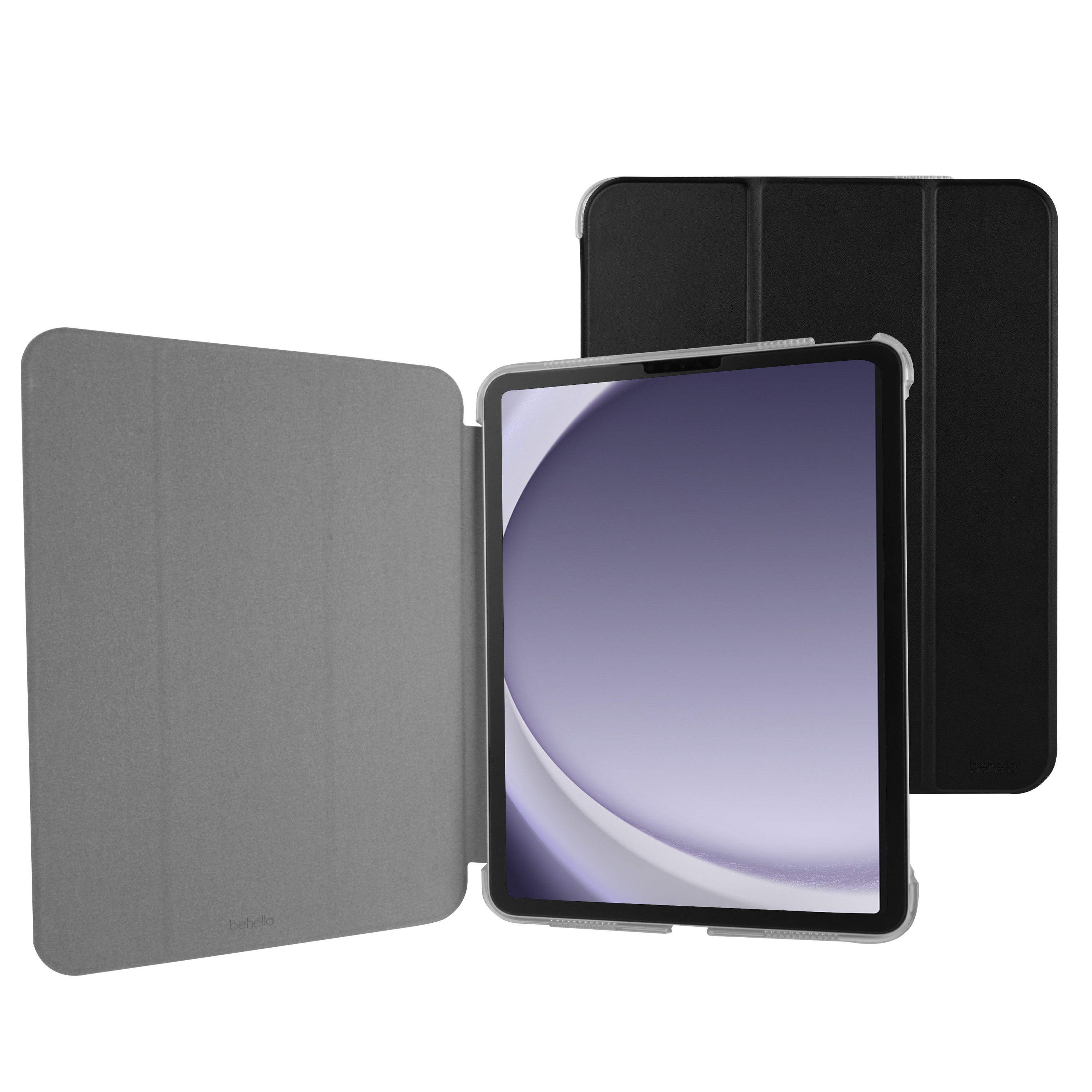 BeHello iPad 11 inch (2026) Smart stand case zwart